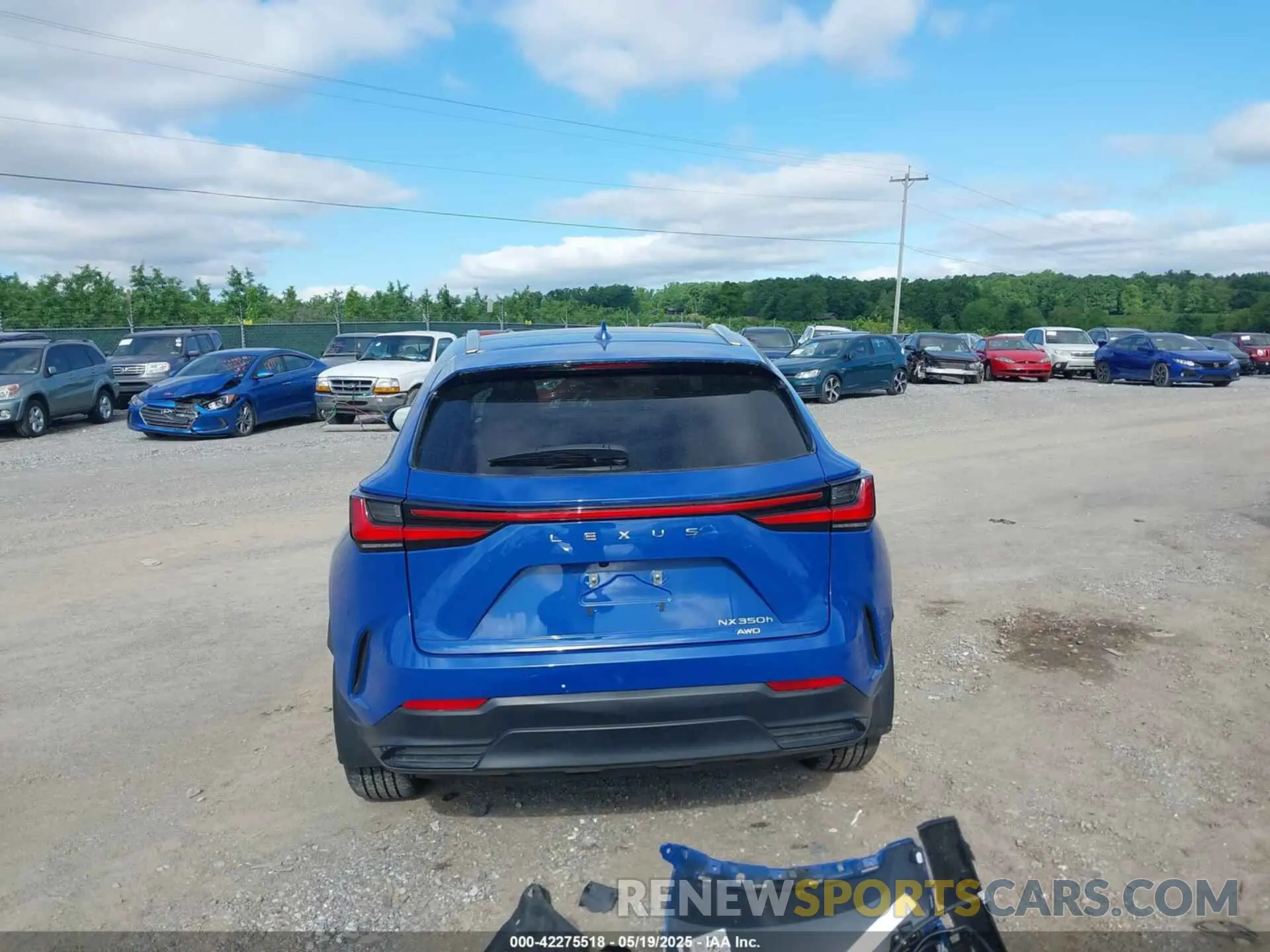 17 Photograph of a damaged car 2T2HKCEZ4RC025407 LEXUS NX 350H 2024