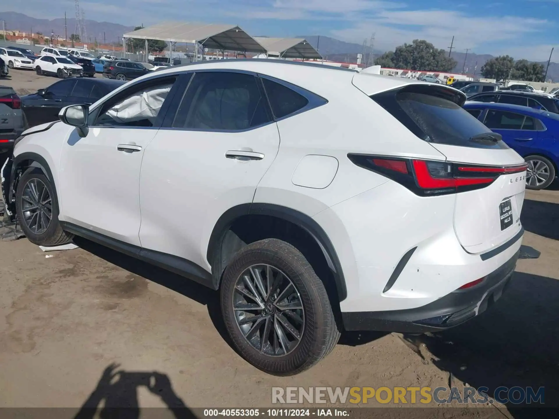 3 Photograph of a damaged car JTJAKCEZ4R2025277 LEXUS NX 350H 2024