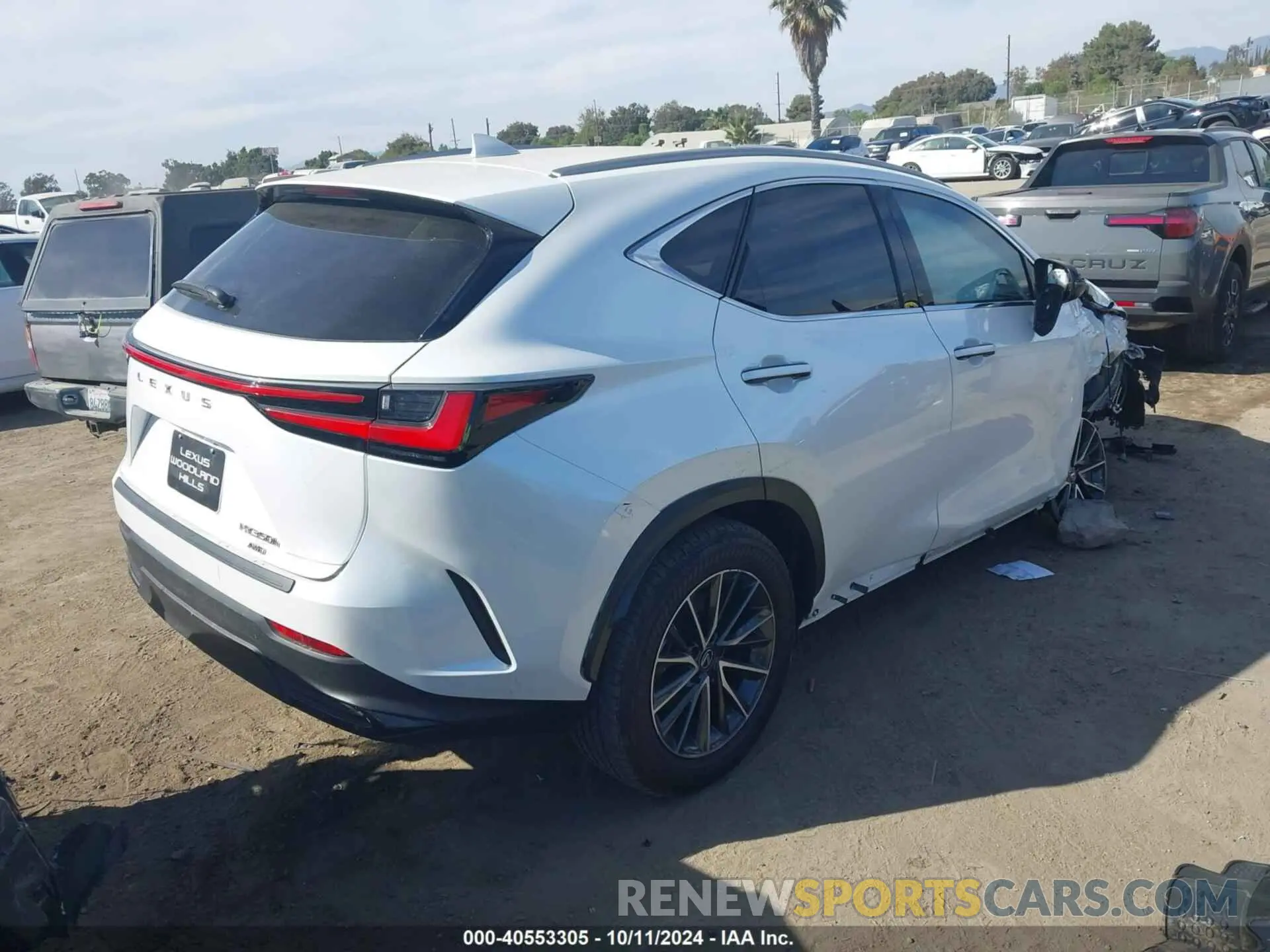 4 Photograph of a damaged car JTJAKCEZ4R2025277 LEXUS NX 350H 2024
