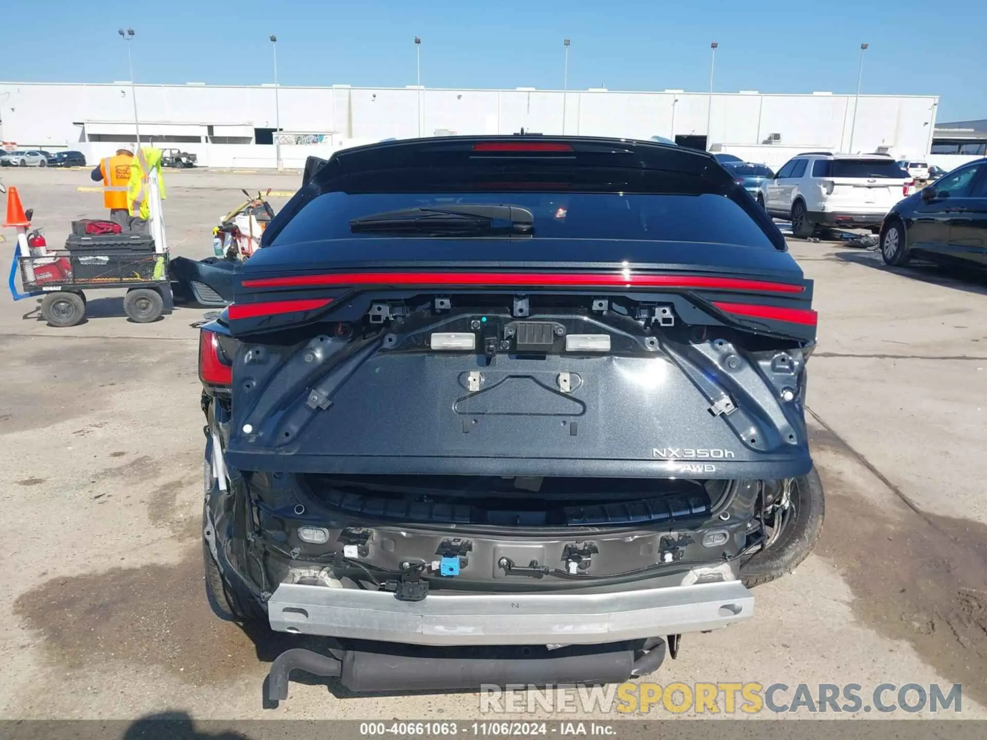 16 Photograph of a damaged car JTJAKCEZ5R2023862 LEXUS NX 350H 2024