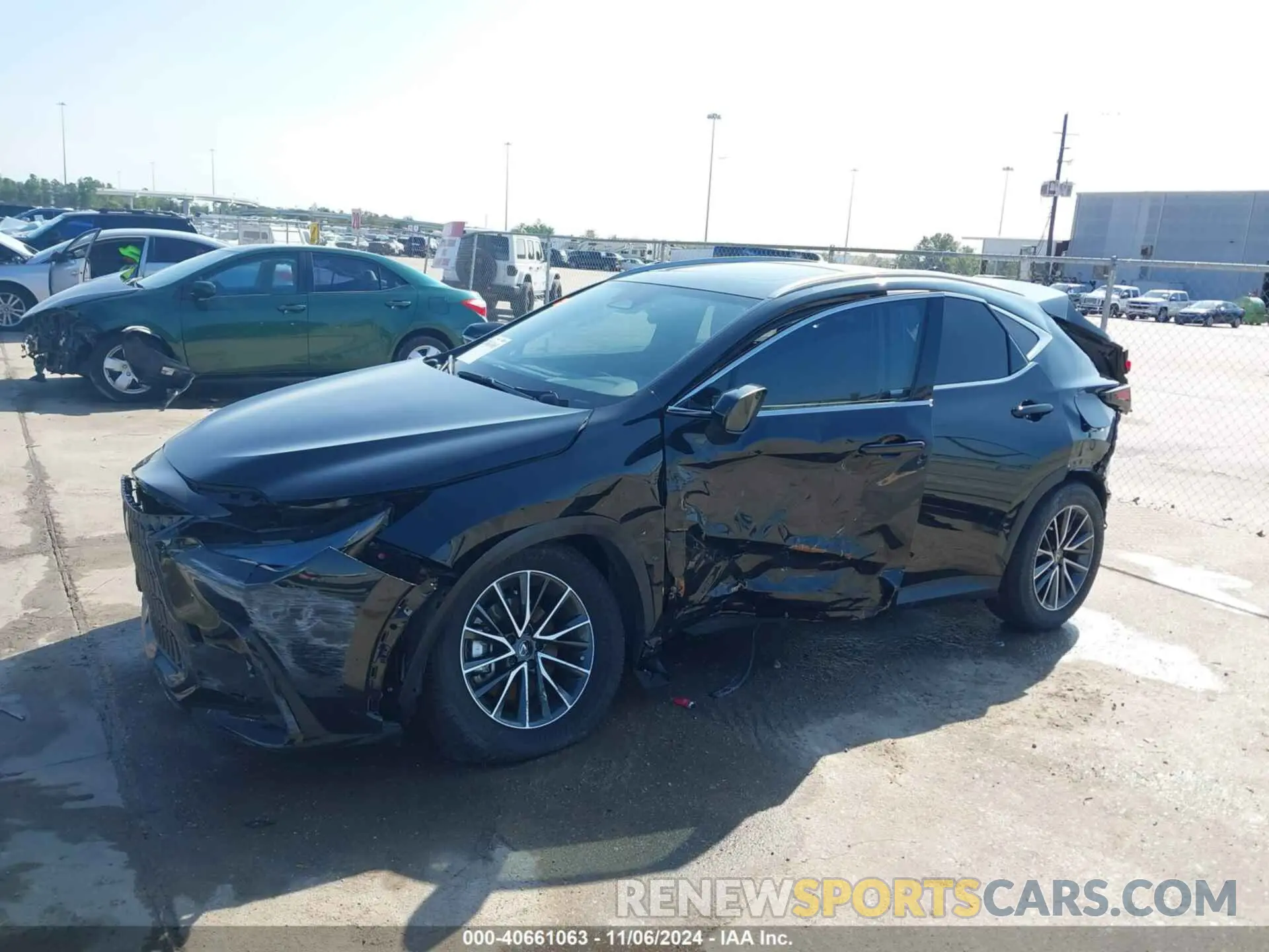 2 Photograph of a damaged car JTJAKCEZ5R2023862 LEXUS NX 350H 2024