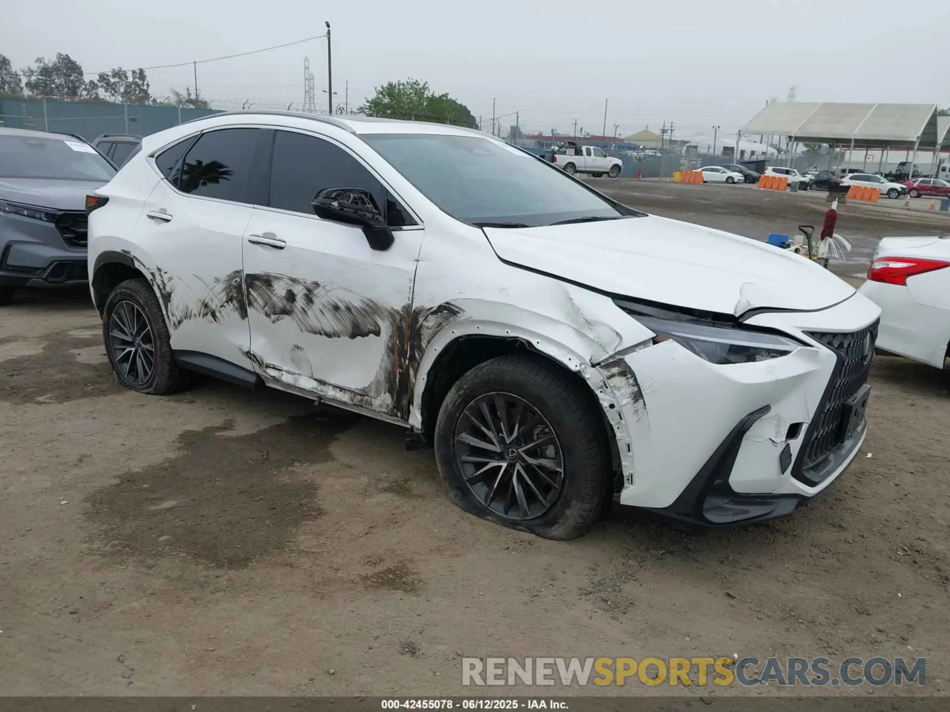 1 Photograph of a damaged car JTJAKCEZ5R5010740 LEXUS NX 350H 2024