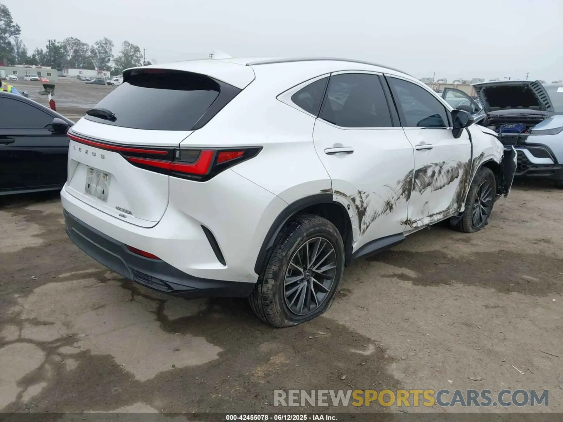 4 Photograph of a damaged car JTJAKCEZ5R5010740 LEXUS NX 350H 2024