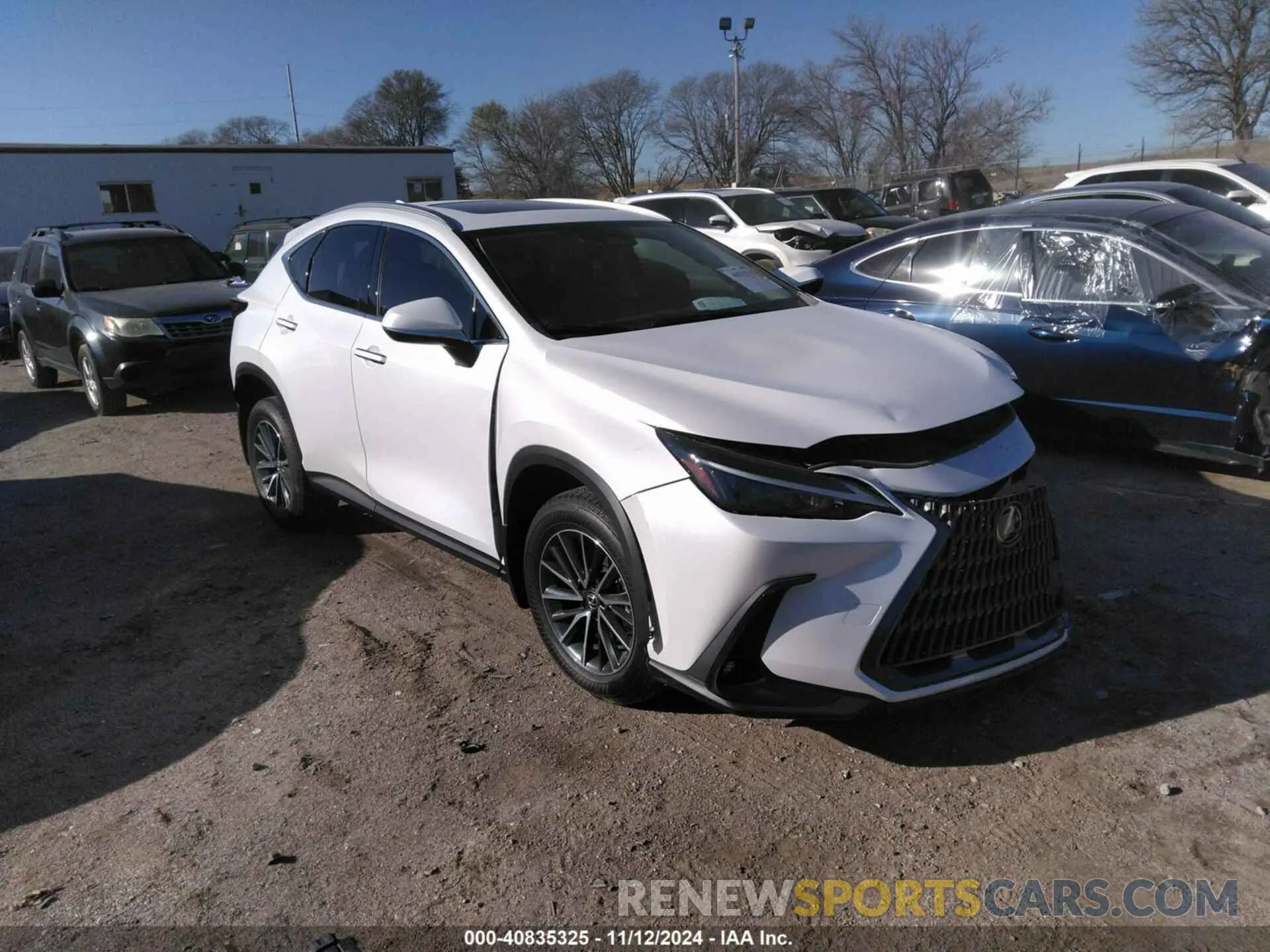 1 Photograph of a damaged car JTJAKCEZ7R5018242 LEXUS NX 350H 2024
