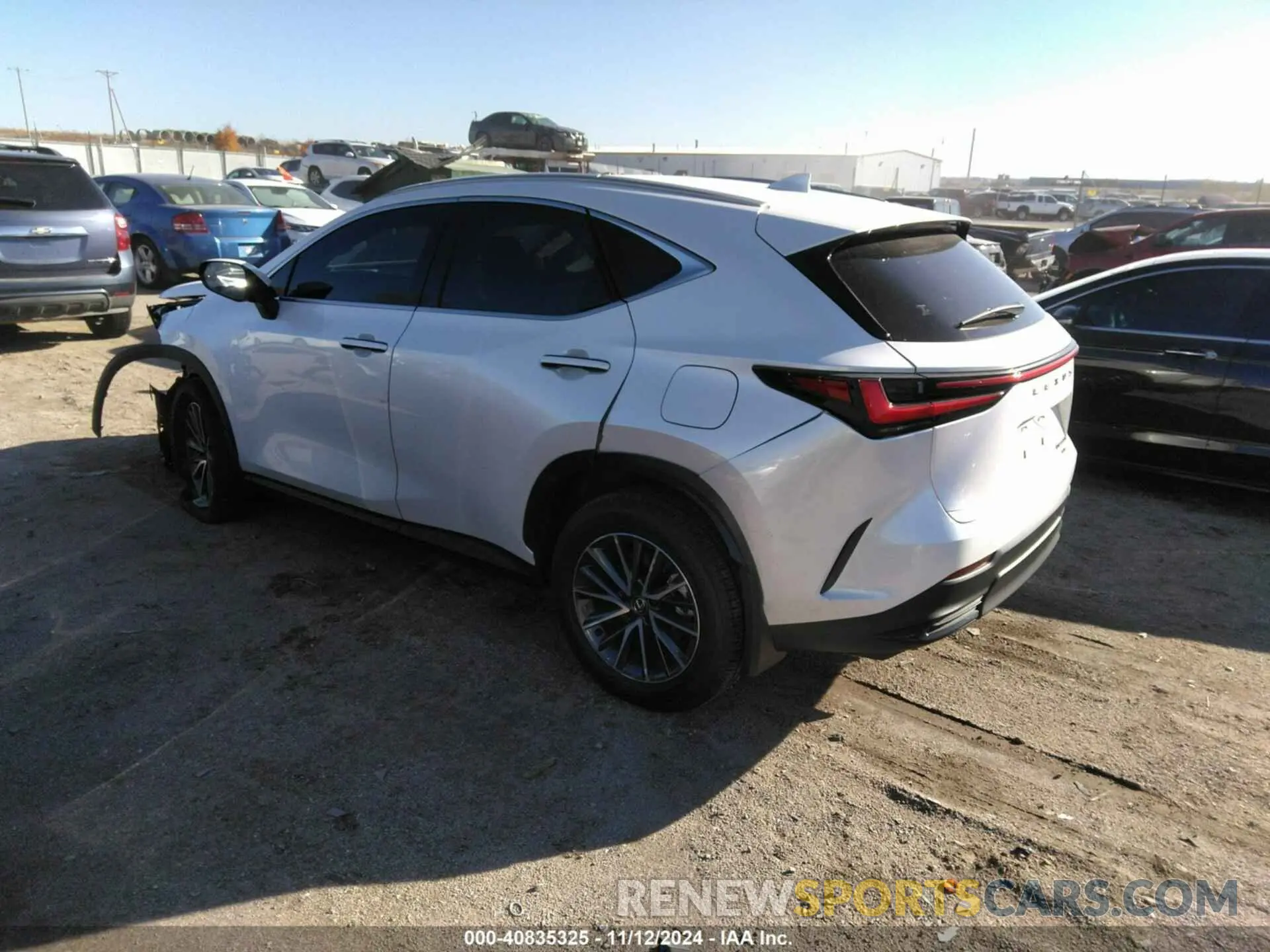 3 Photograph of a damaged car JTJAKCEZ7R5018242 LEXUS NX 350H 2024