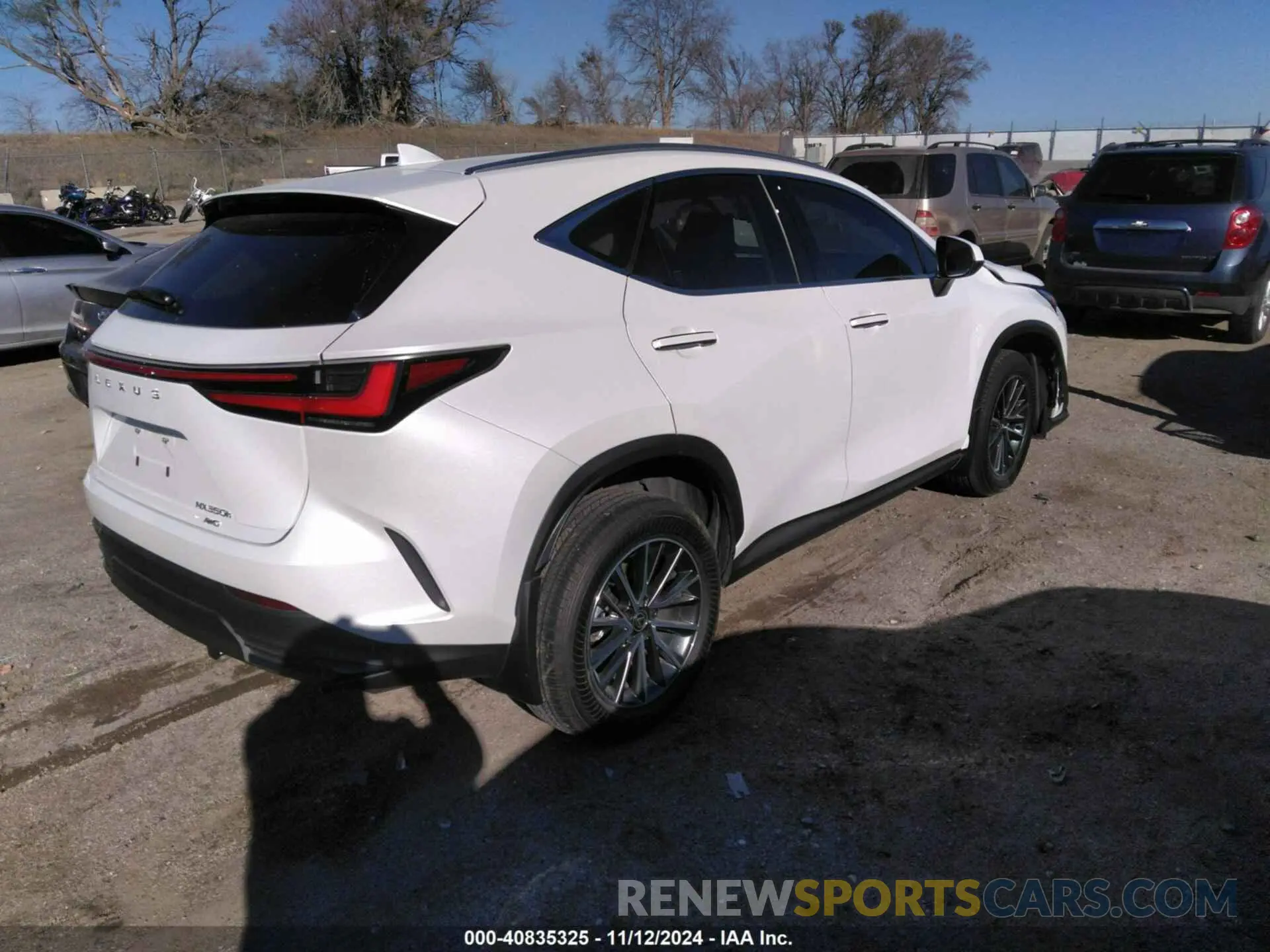4 Photograph of a damaged car JTJAKCEZ7R5018242 LEXUS NX 350H 2024