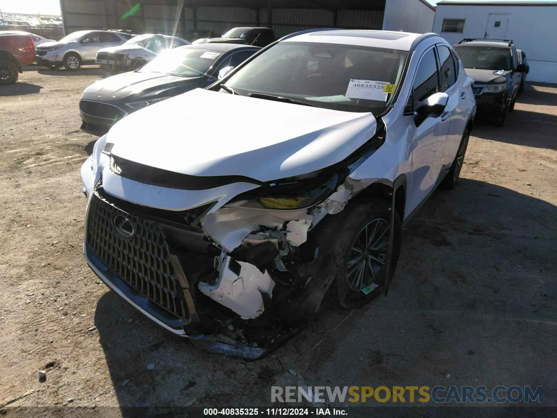 6 Photograph of a damaged car JTJAKCEZ7R5018242 LEXUS NX 350H 2024