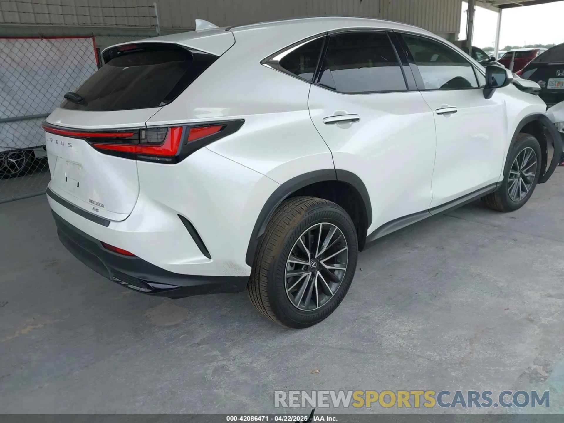 3 Photograph of a damaged car JTJAKCEZ8R5020131 LEXUS NX 350H 2024
