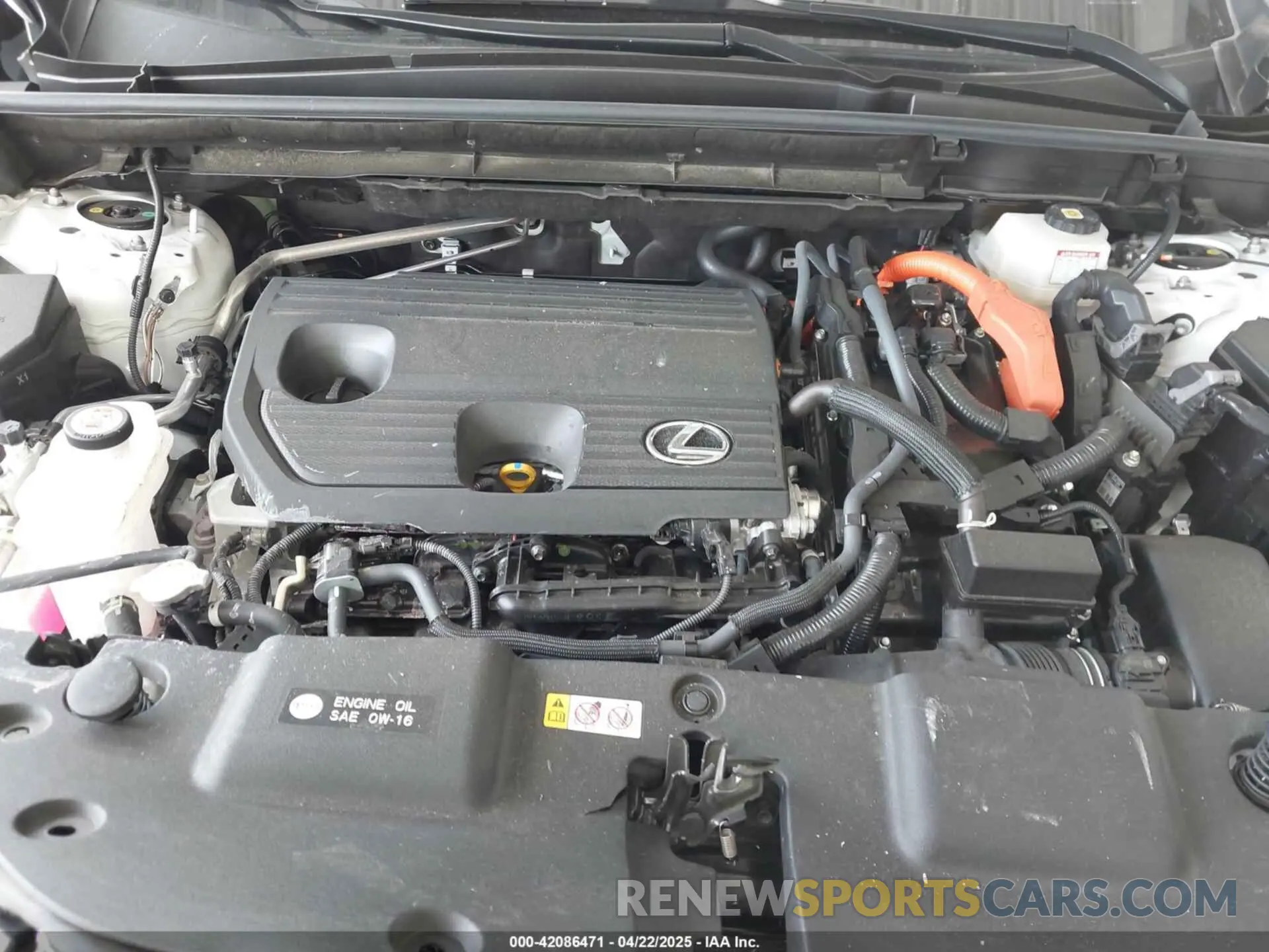 9 Photograph of a damaged car JTJAKCEZ8R5020131 LEXUS NX 350H 2024
