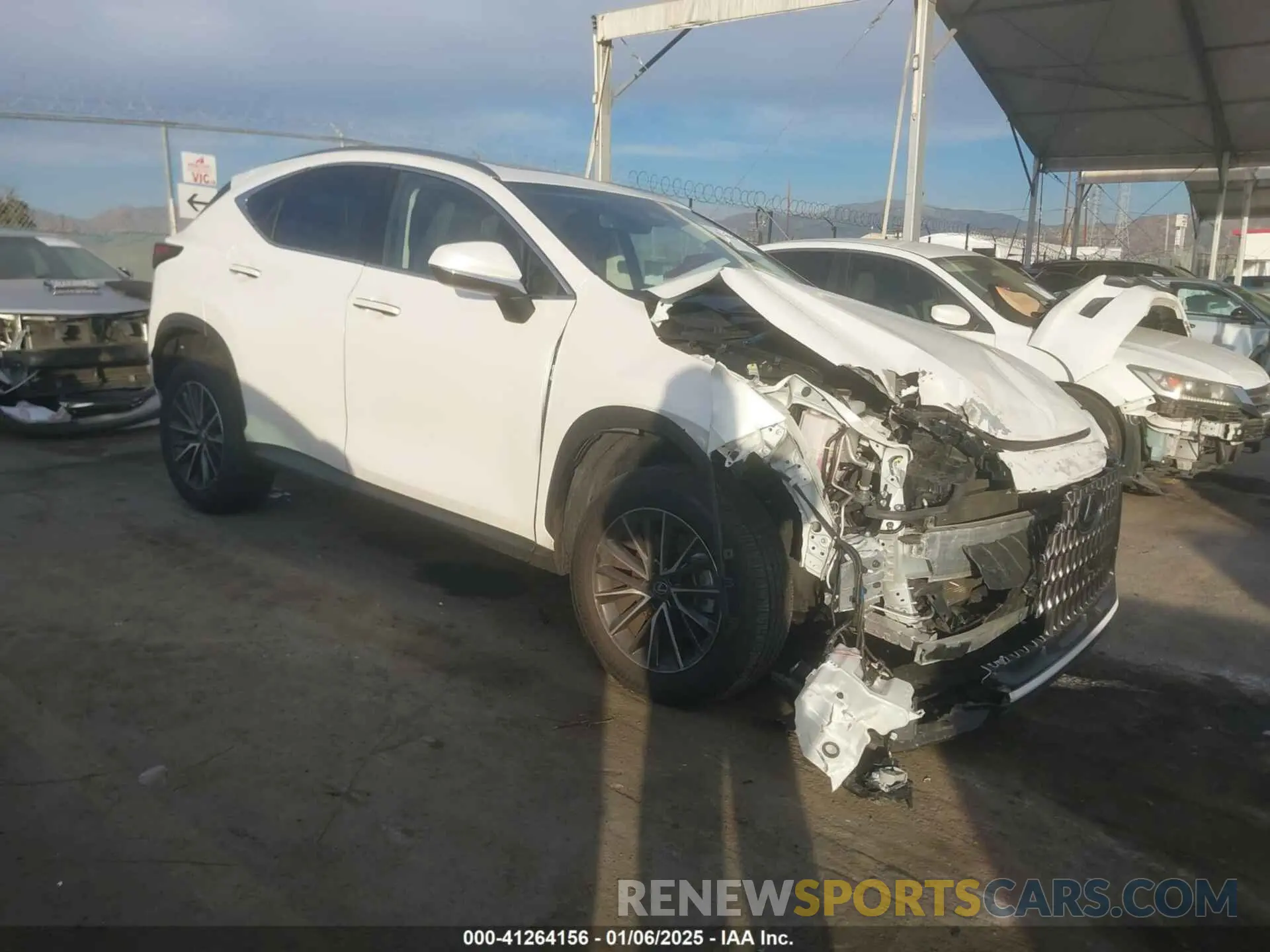 1 Photograph of a damaged car JTJAKCEZ9R2024528 LEXUS NX 350H 2024