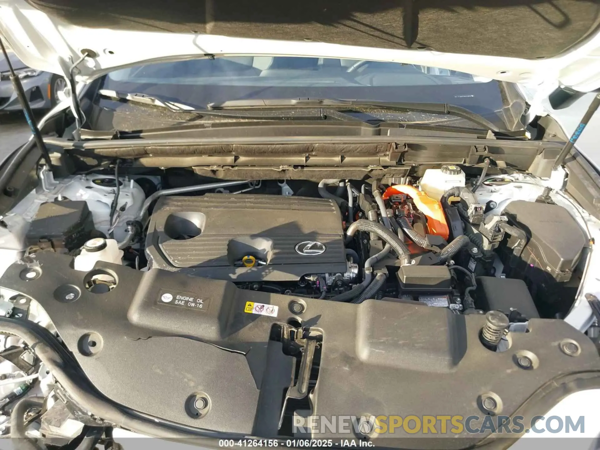 10 Photograph of a damaged car JTJAKCEZ9R2024528 LEXUS NX 350H 2024