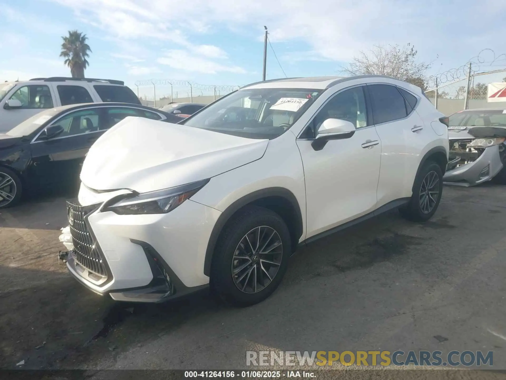 2 Photograph of a damaged car JTJAKCEZ9R2024528 LEXUS NX 350H 2024