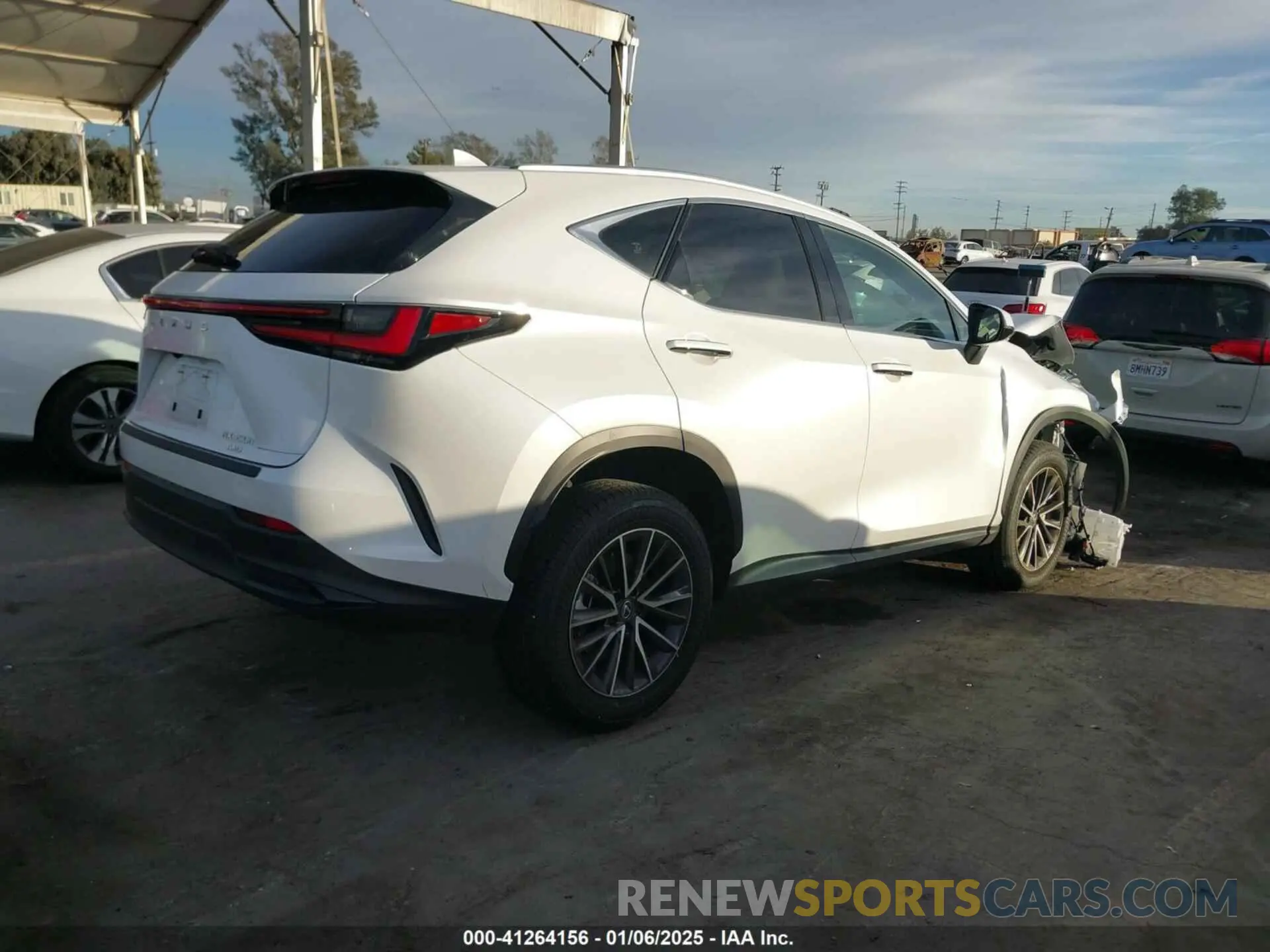 4 Photograph of a damaged car JTJAKCEZ9R2024528 LEXUS NX 350H 2024