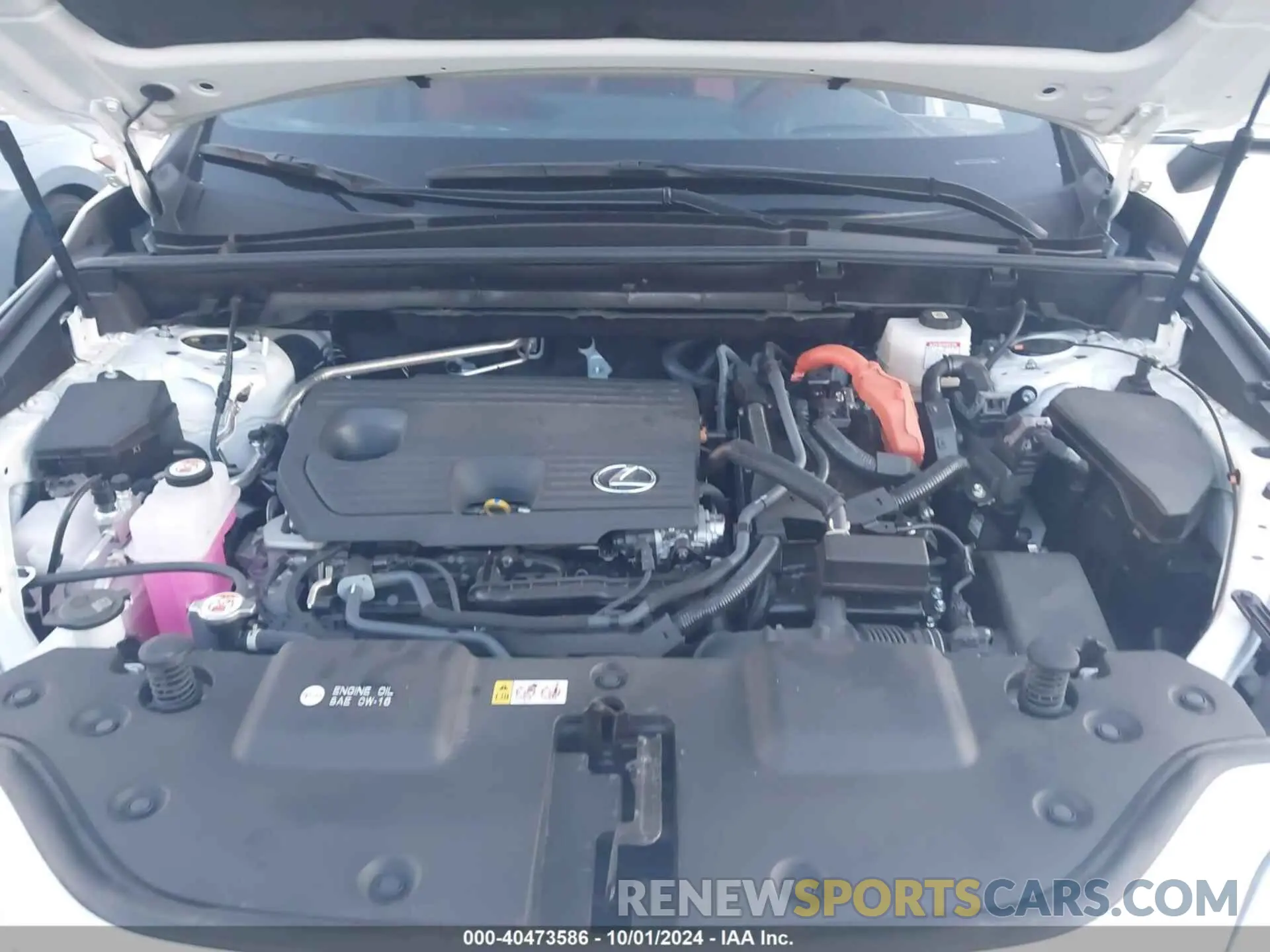 10 Photograph of a damaged car JTJGKCEZ0R5021039 LEXUS NX 350H 2024