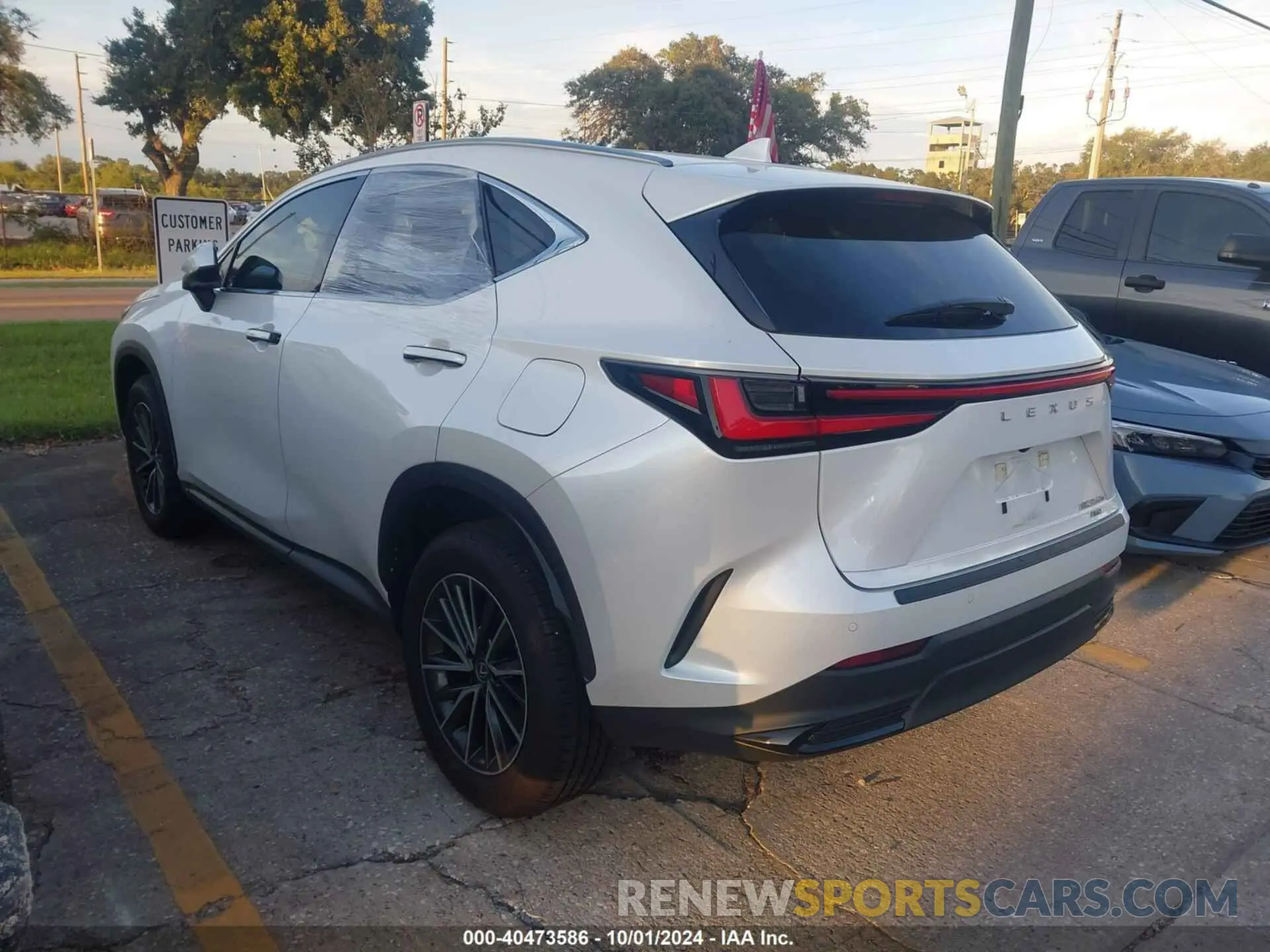 3 Photograph of a damaged car JTJGKCEZ0R5021039 LEXUS NX 350H 2024