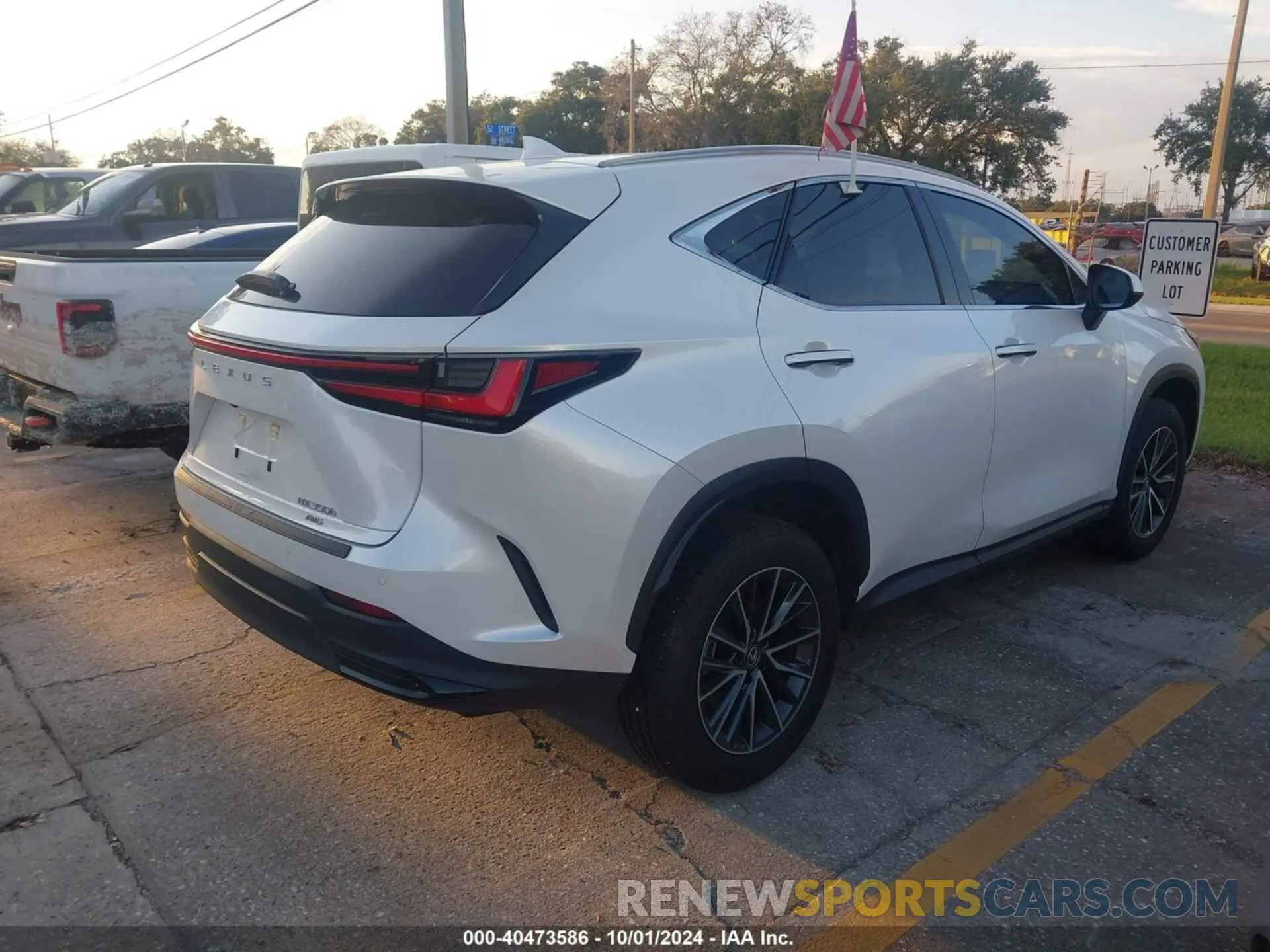4 Photograph of a damaged car JTJGKCEZ0R5021039 LEXUS NX 350H 2024
