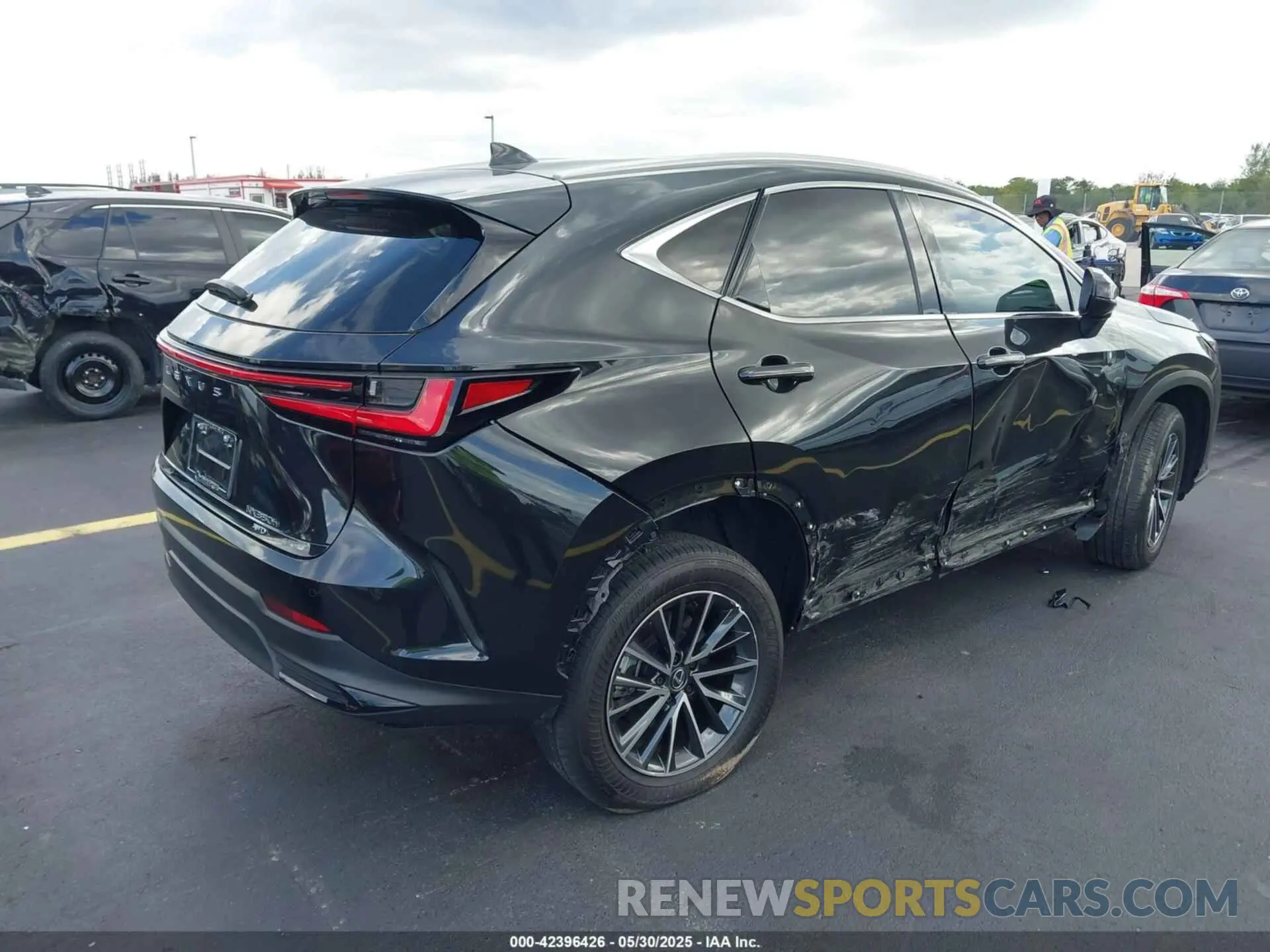 4 Photograph of a damaged car JTJGKCEZ1R5013810 LEXUS NX 350H 2024