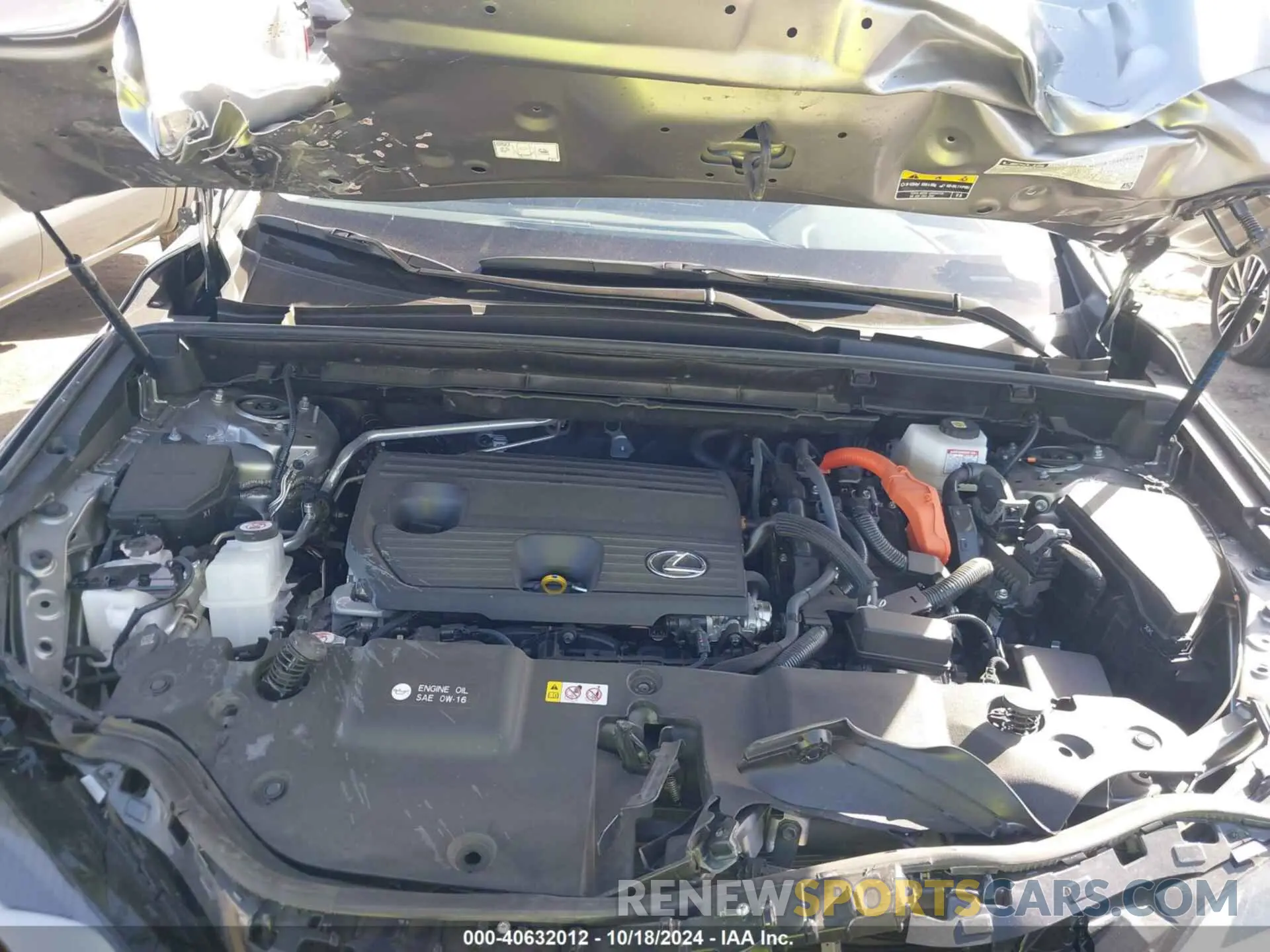 10 Photograph of a damaged car JTJGKCEZ2R2024493 LEXUS NX 350H 2024