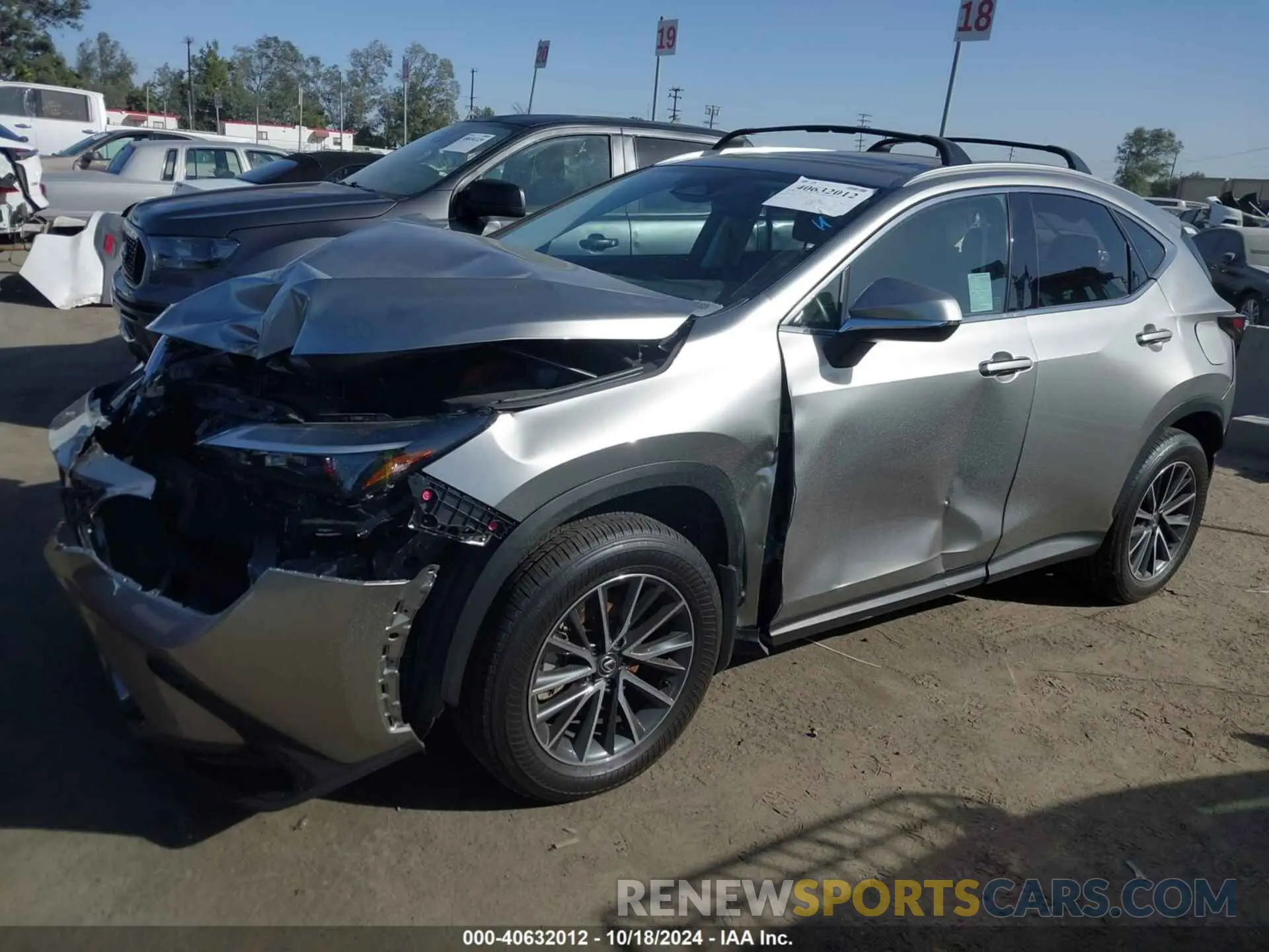2 Photograph of a damaged car JTJGKCEZ2R2024493 LEXUS NX 350H 2024