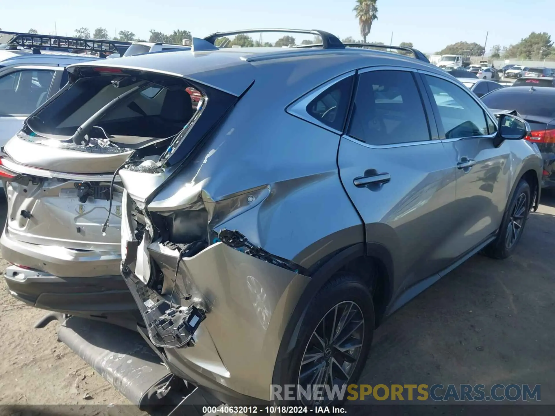 4 Photograph of a damaged car JTJGKCEZ2R2024493 LEXUS NX 350H 2024