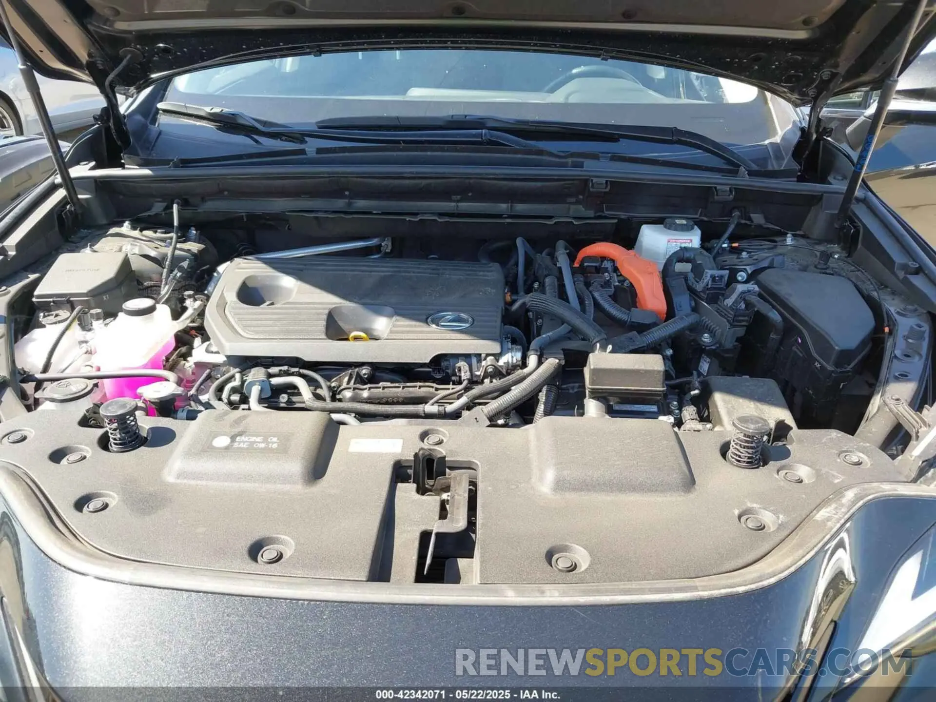 10 Photograph of a damaged car JTJGKCEZ6R2033231 LEXUS NX 350H 2024