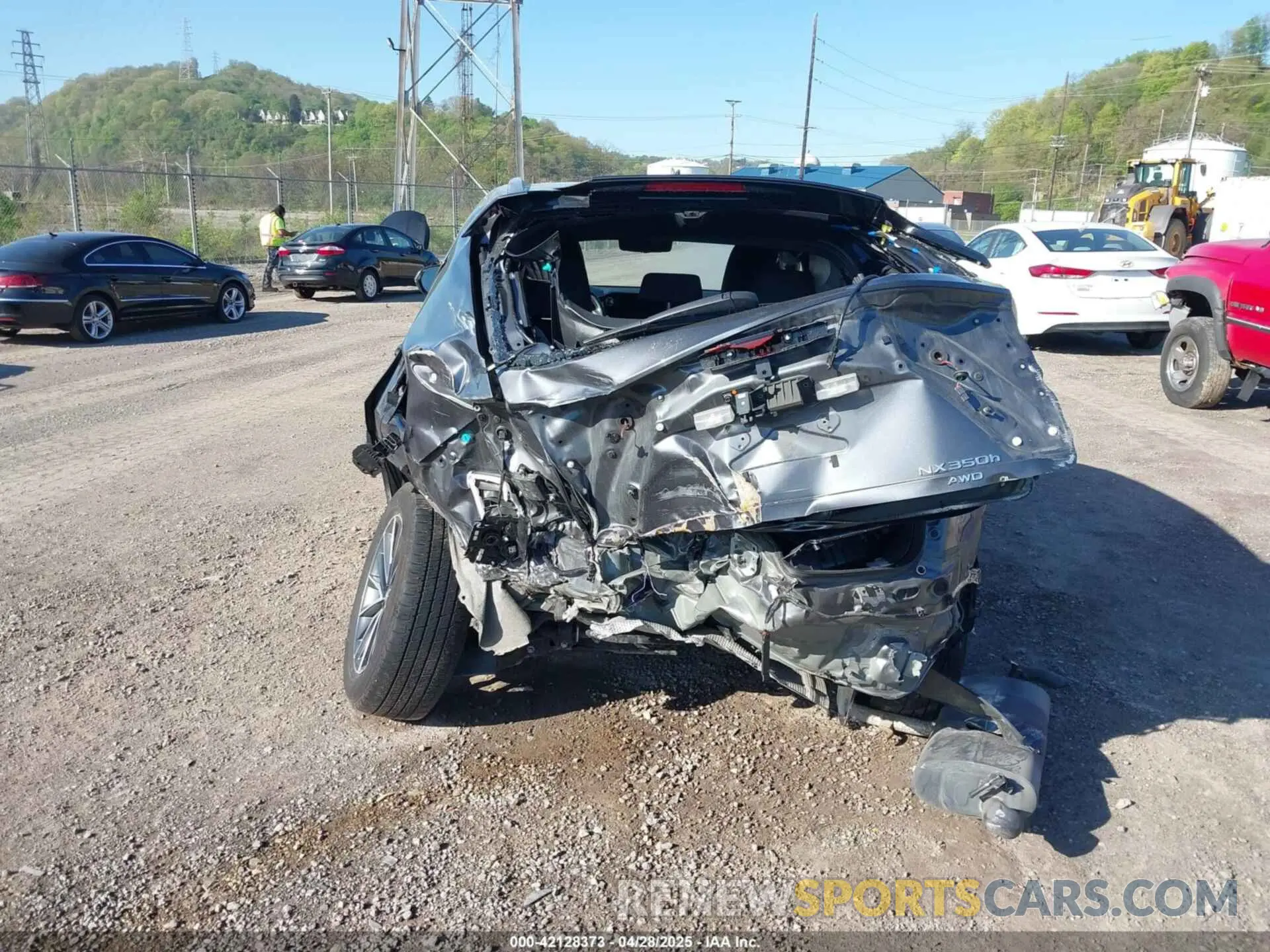 17 Photograph of a damaged car JTJGKCEZ9R5015241 LEXUS NX 350H 2024