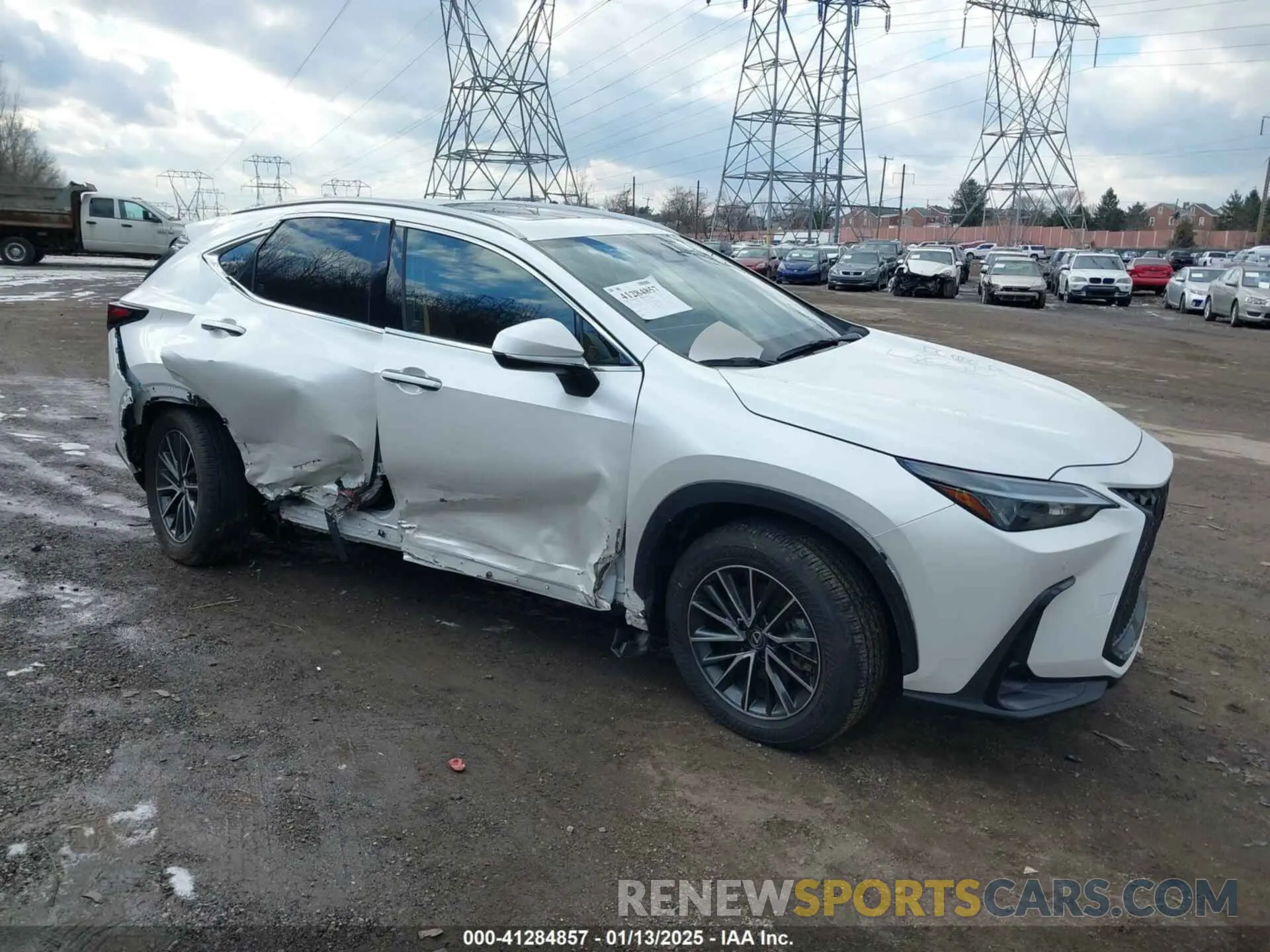 1 Photograph of a damaged car JTJGKCEZ9R5019533 LEXUS NX 350H 2024