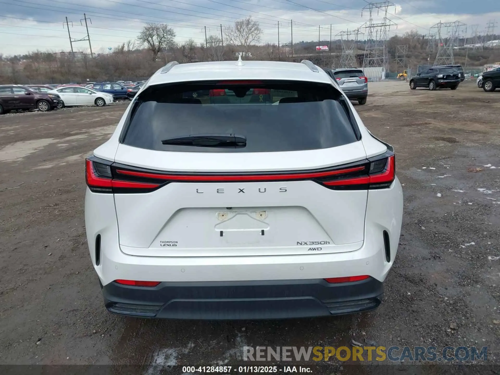 17 Photograph of a damaged car JTJGKCEZ9R5019533 LEXUS NX 350H 2024