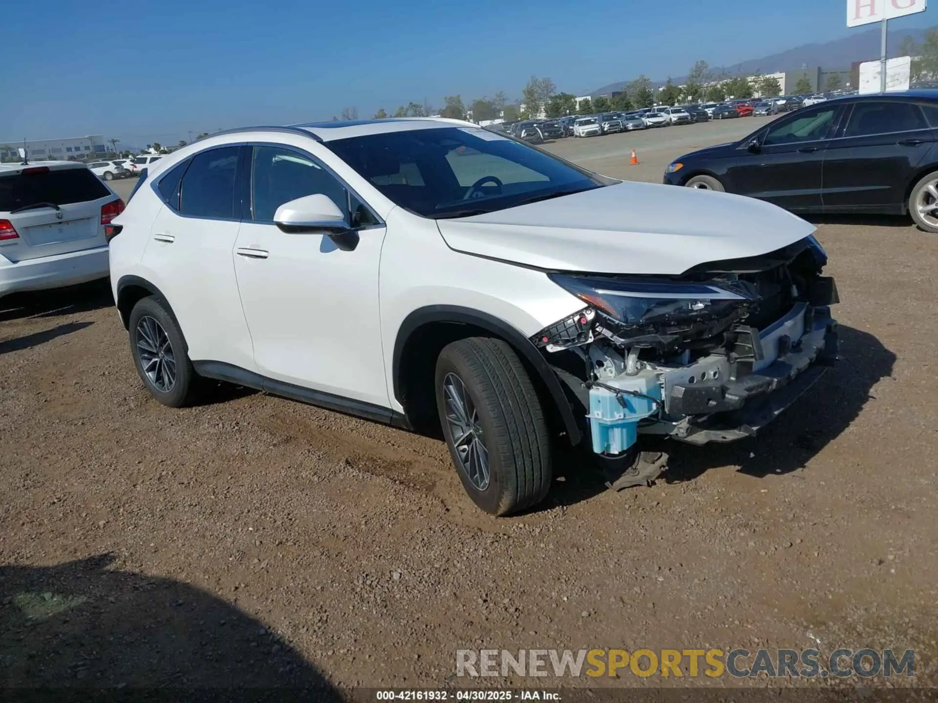 1 Photograph of a damaged car JTJGKCEZXR5013787 LEXUS NX 350H 2024