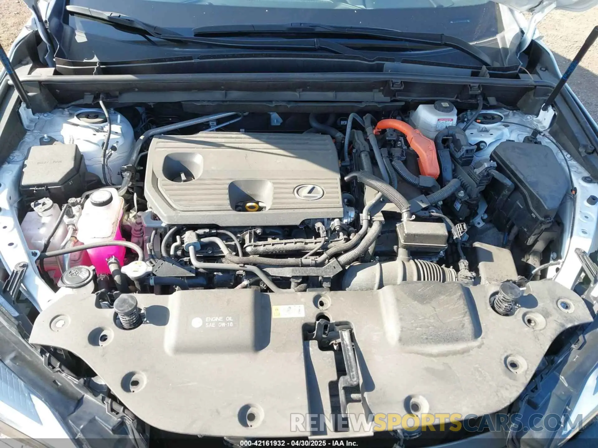 10 Photograph of a damaged car JTJGKCEZXR5013787 LEXUS NX 350H 2024