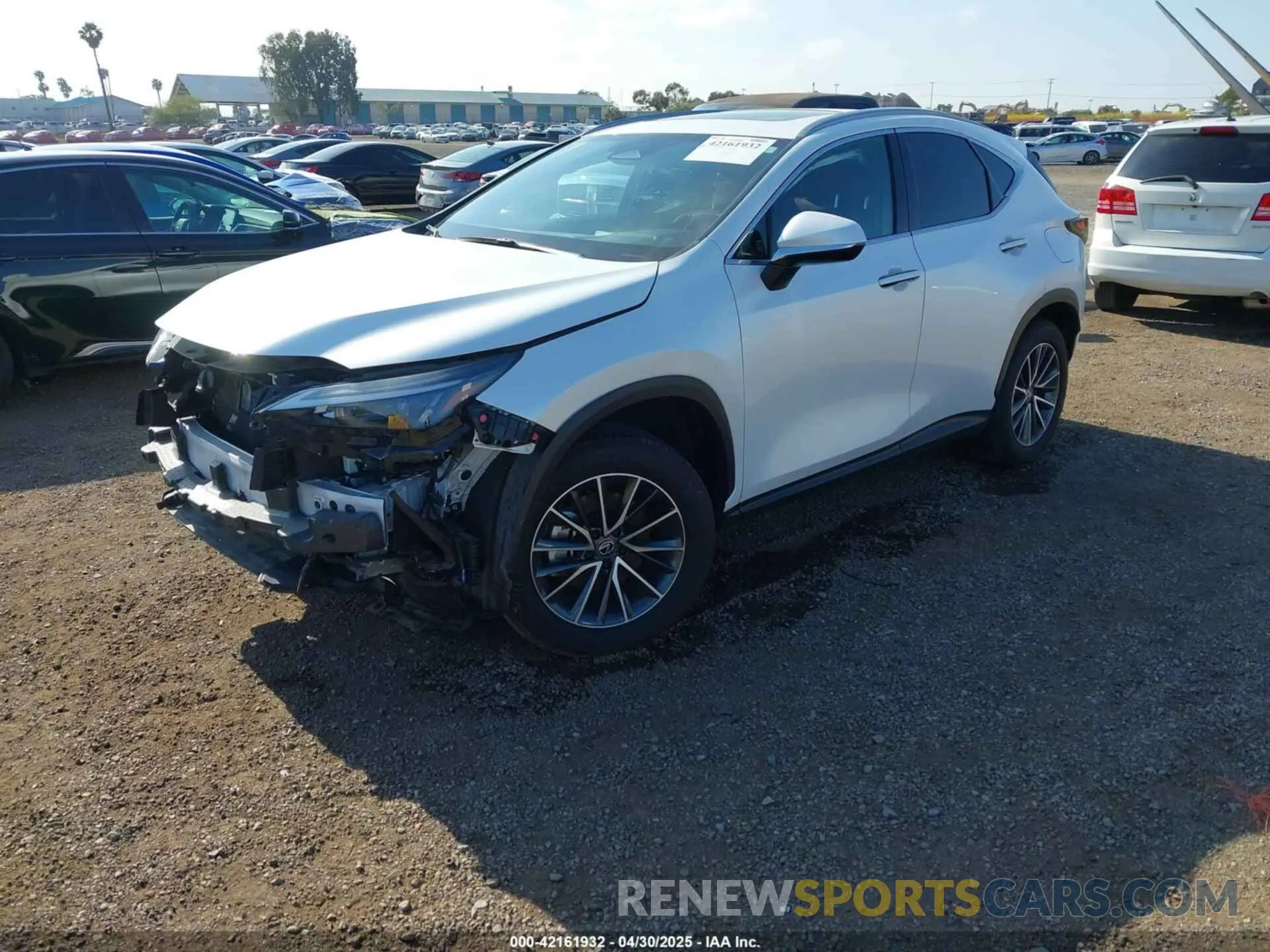 2 Photograph of a damaged car JTJGKCEZXR5013787 LEXUS NX 350H 2024