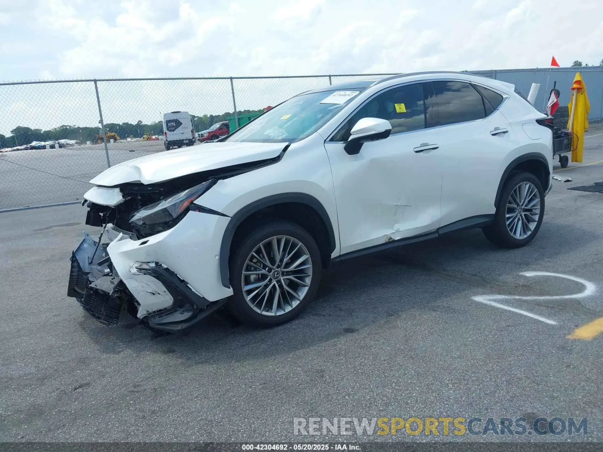 2 Photograph of a damaged car JTJHKCEZ0R2029812 LEXUS NX 350H 2024