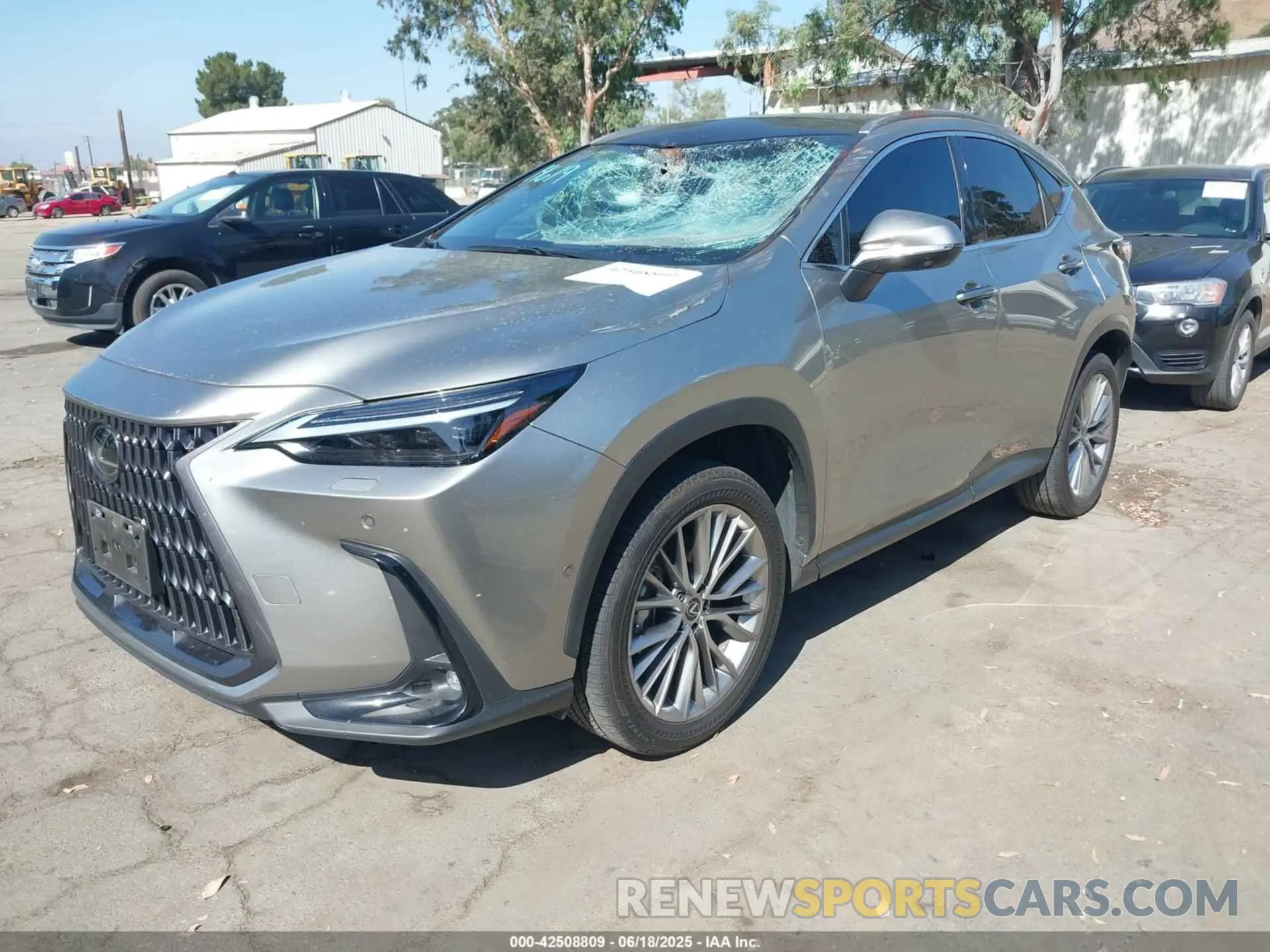 2 Photograph of a damaged car JTJHKCEZ5R5014365 LEXUS NX 350H 2024