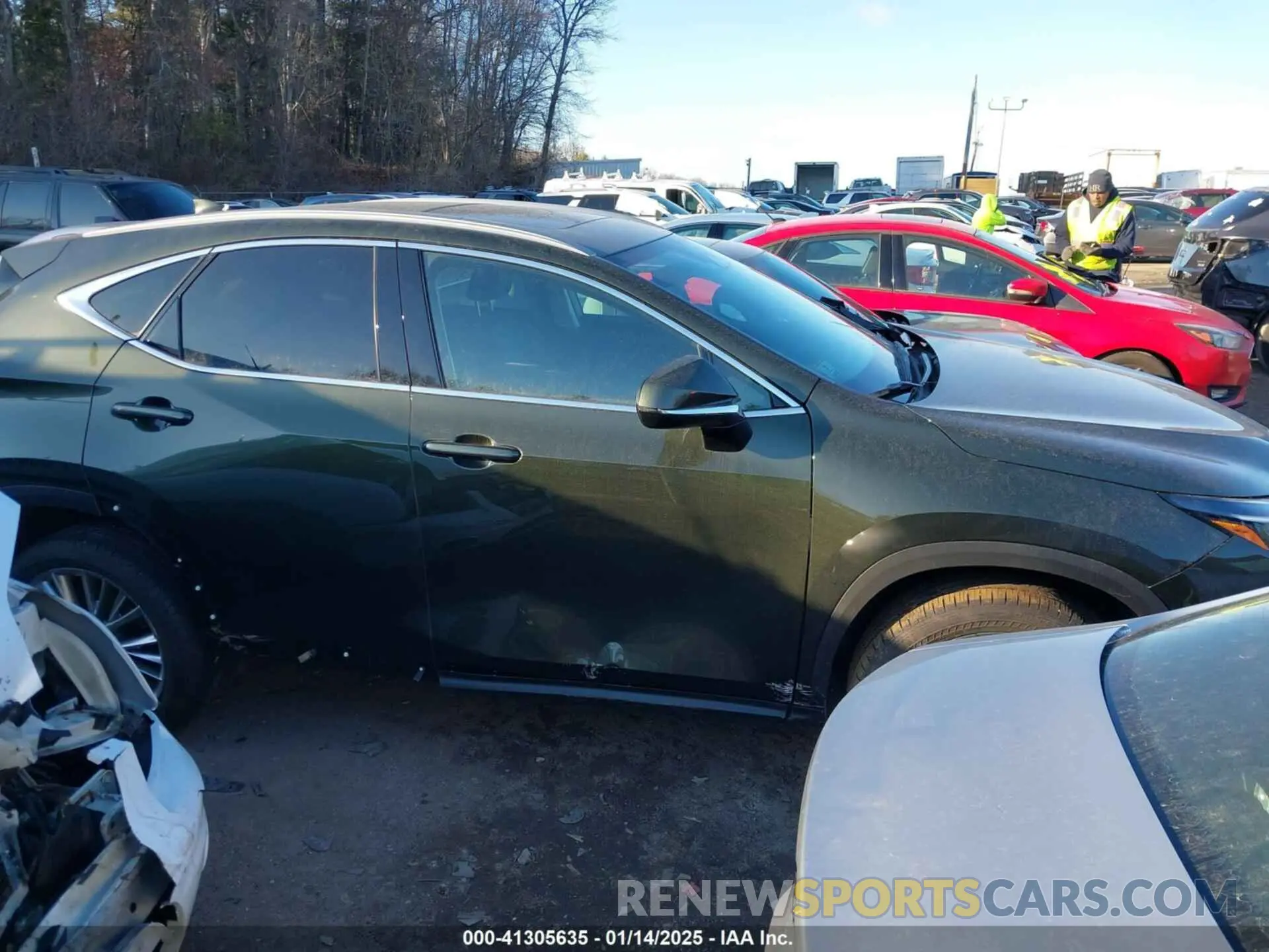 13 Photograph of a damaged car 2T2GKCEZ0SC033439 LEXUS NX 350H 2025