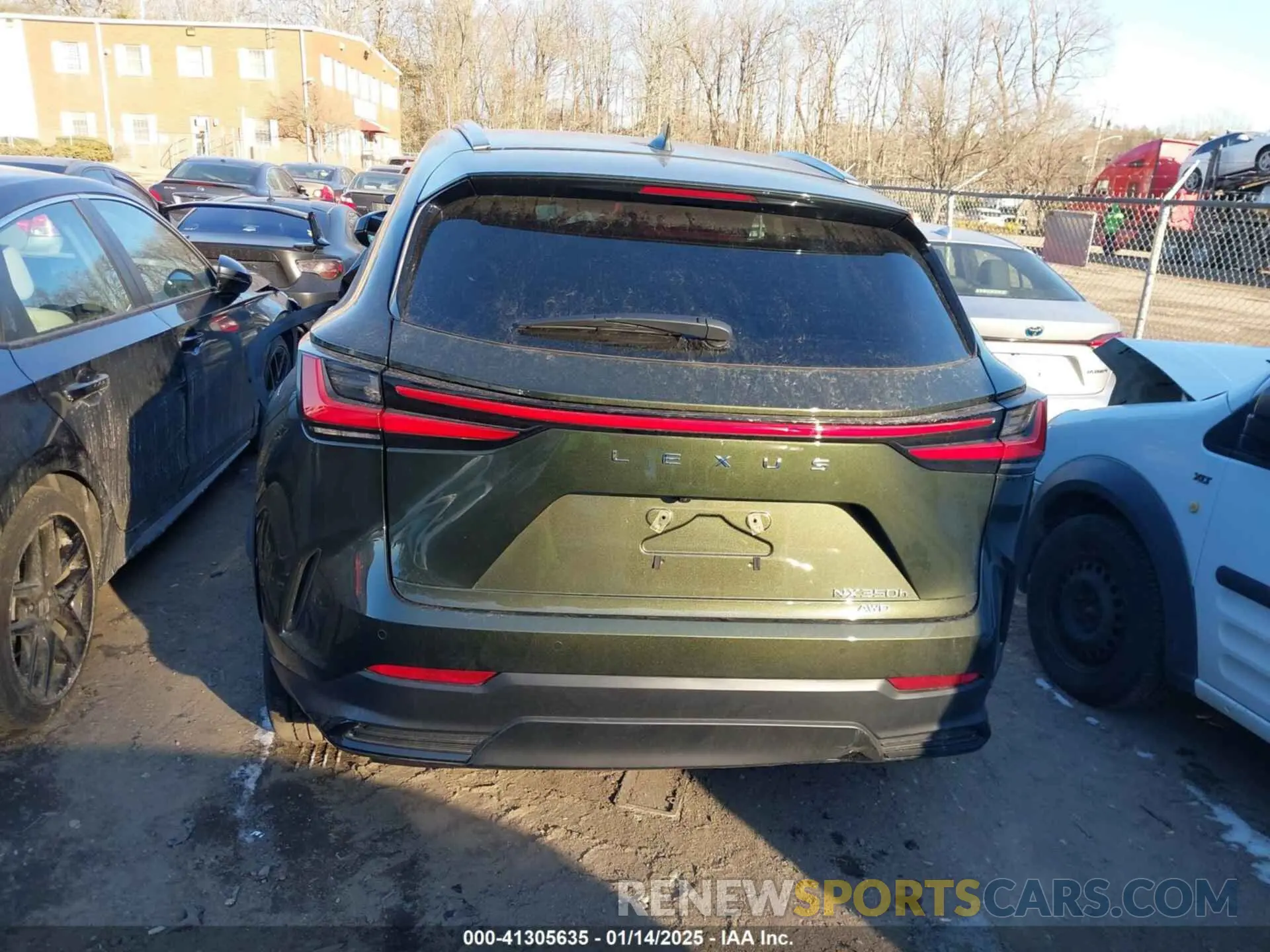 16 Photograph of a damaged car 2T2GKCEZ0SC033439 LEXUS NX 350H 2025