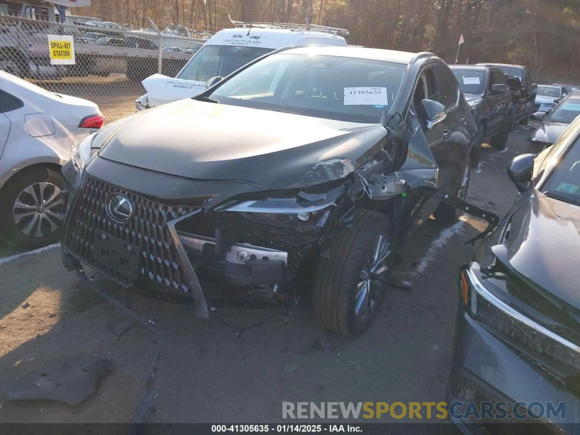 2 Photograph of a damaged car 2T2GKCEZ0SC033439 LEXUS NX 350H 2025