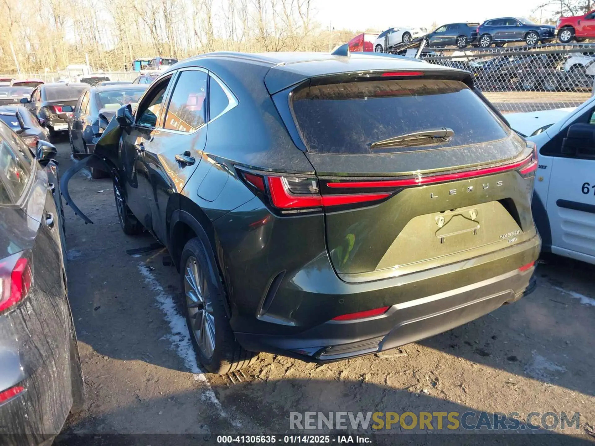 3 Photograph of a damaged car 2T2GKCEZ0SC033439 LEXUS NX 350H 2025
