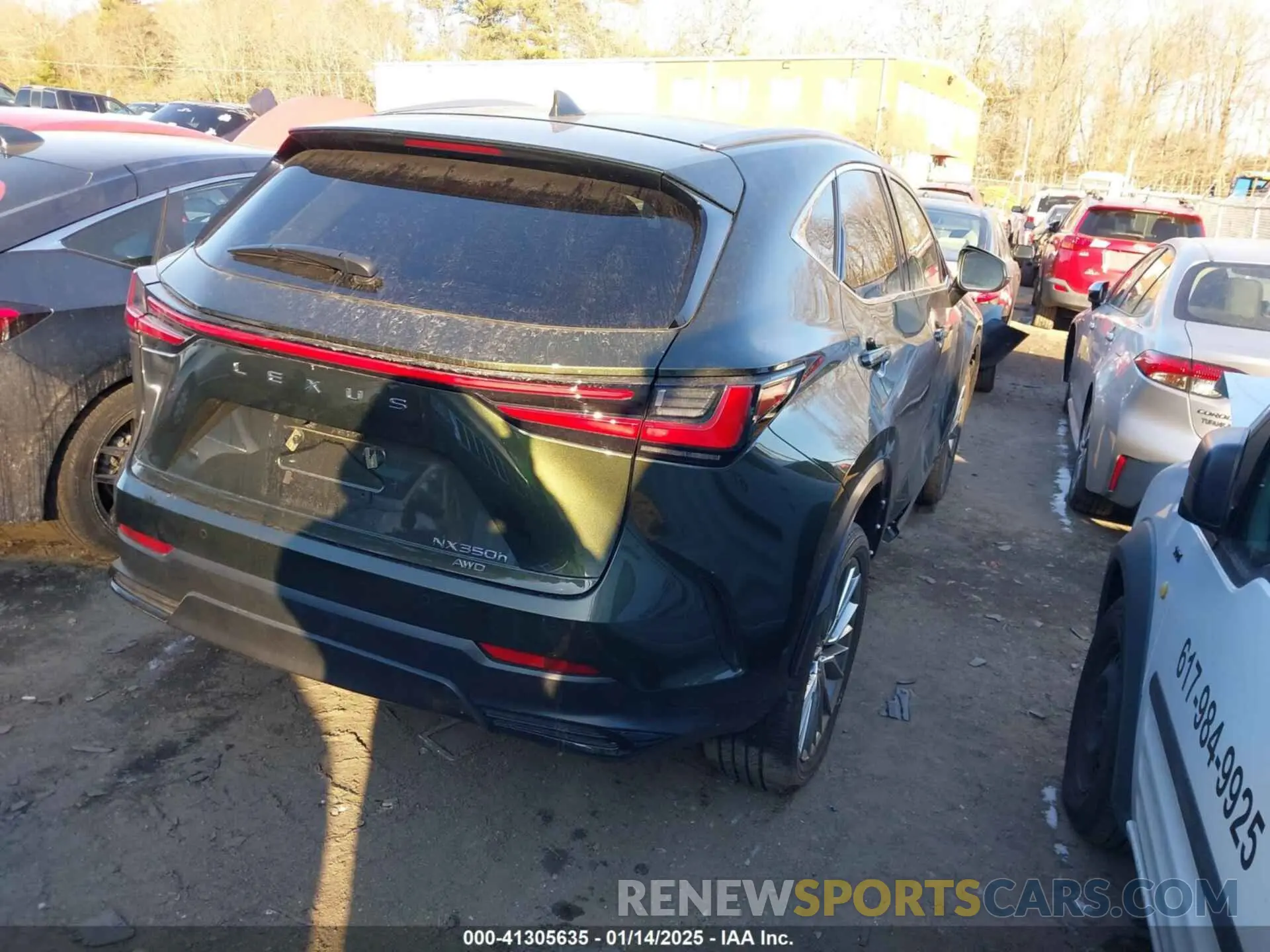 4 Photograph of a damaged car 2T2GKCEZ0SC033439 LEXUS NX 350H 2025