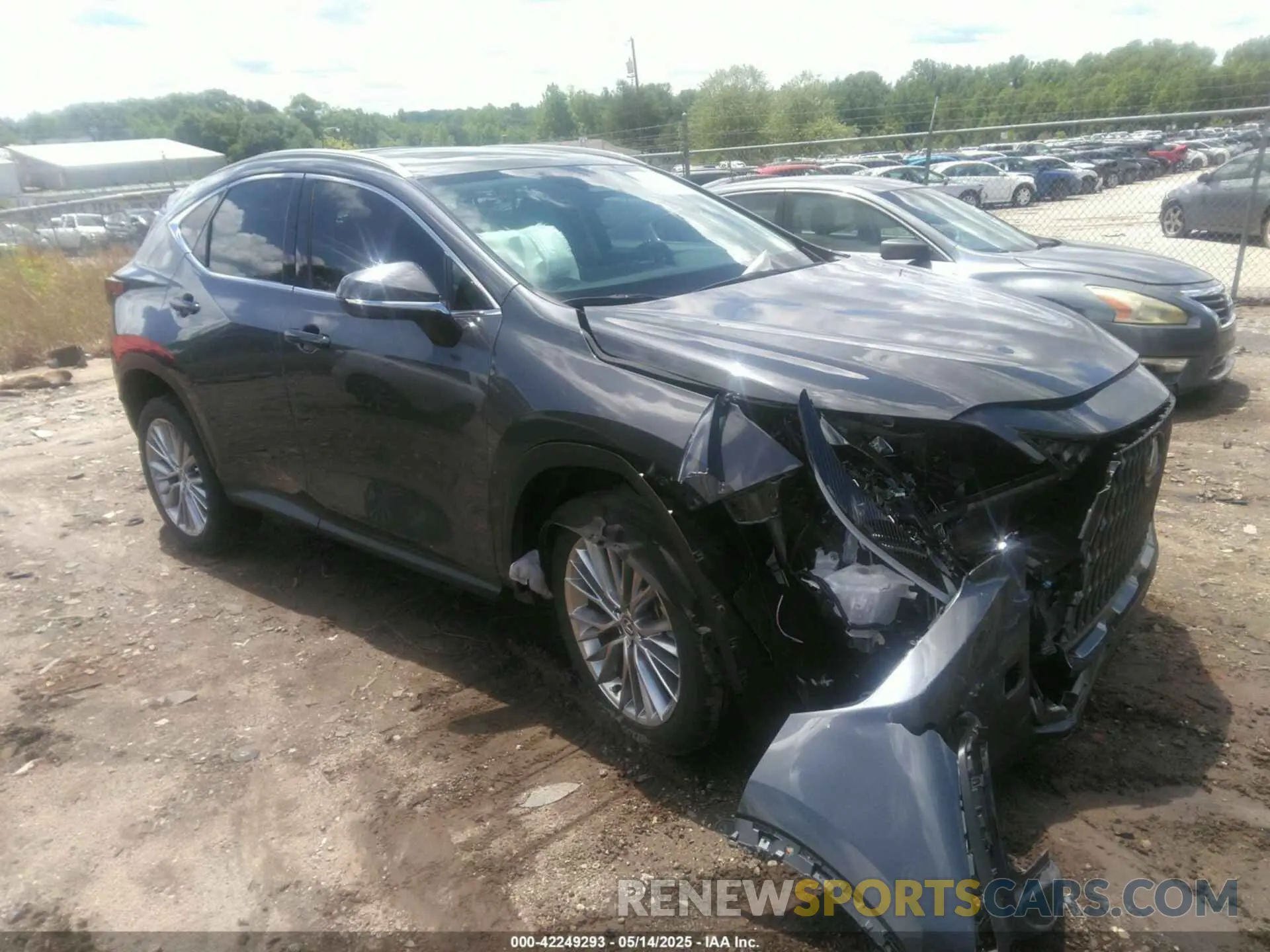 1 Photograph of a damaged car 2T2GKCEZ2SC032602 LEXUS NX 350H 2025