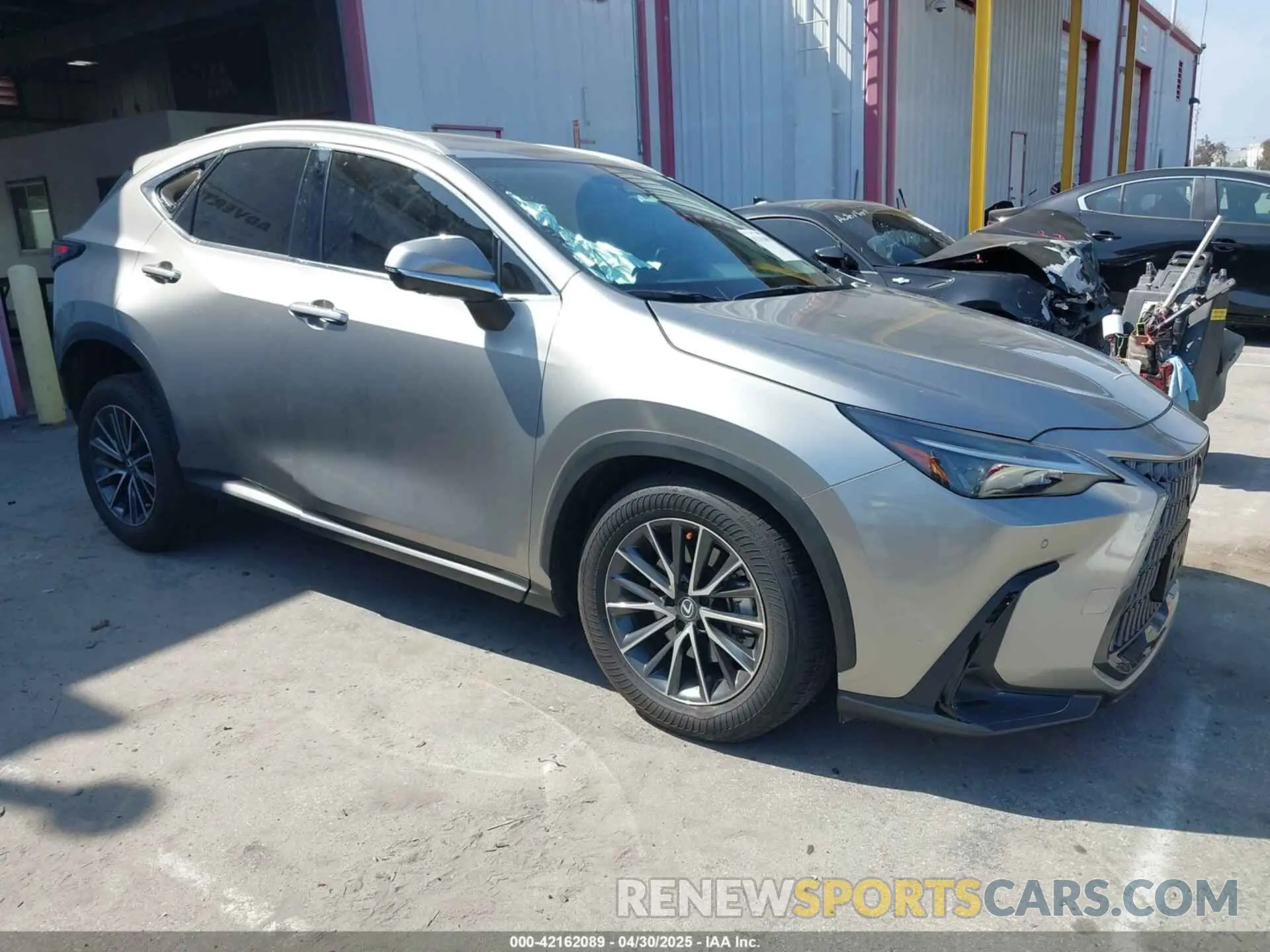 1 Photograph of a damaged car 2T2GKCEZ3SC036643 LEXUS NX 350H 2025