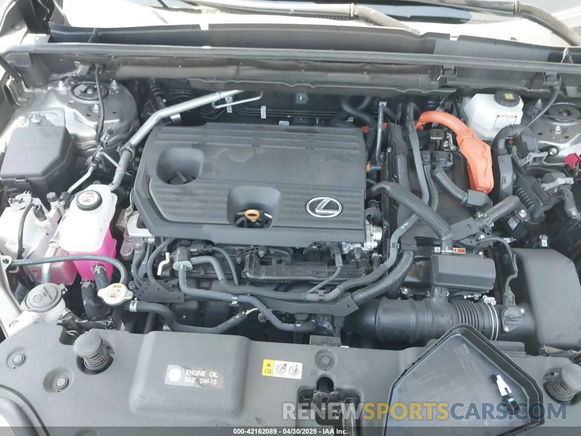 10 Photograph of a damaged car 2T2GKCEZ3SC036643 LEXUS NX 350H 2025