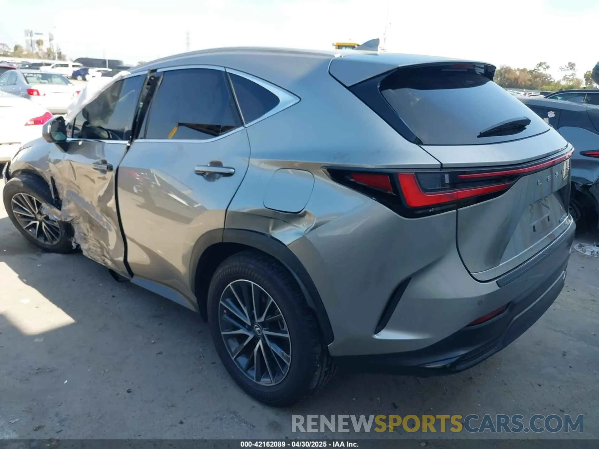 3 Photograph of a damaged car 2T2GKCEZ3SC036643 LEXUS NX 350H 2025