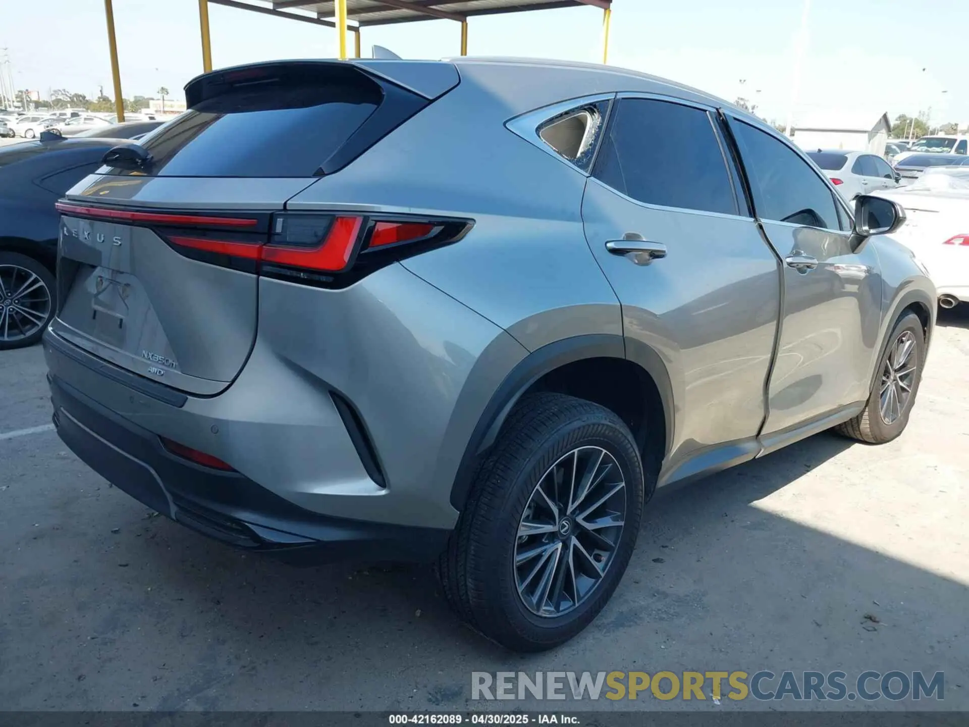 4 Photograph of a damaged car 2T2GKCEZ3SC036643 LEXUS NX 350H 2025