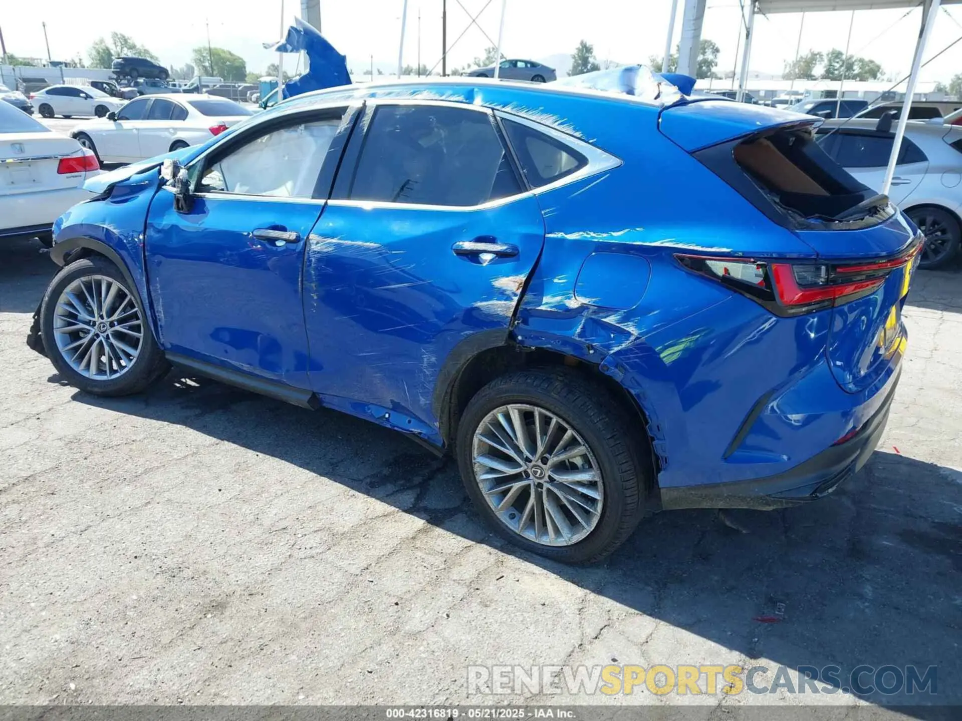 3 Photograph of a damaged car 2T2GKCEZ4SC033637 LEXUS NX 350H 2025