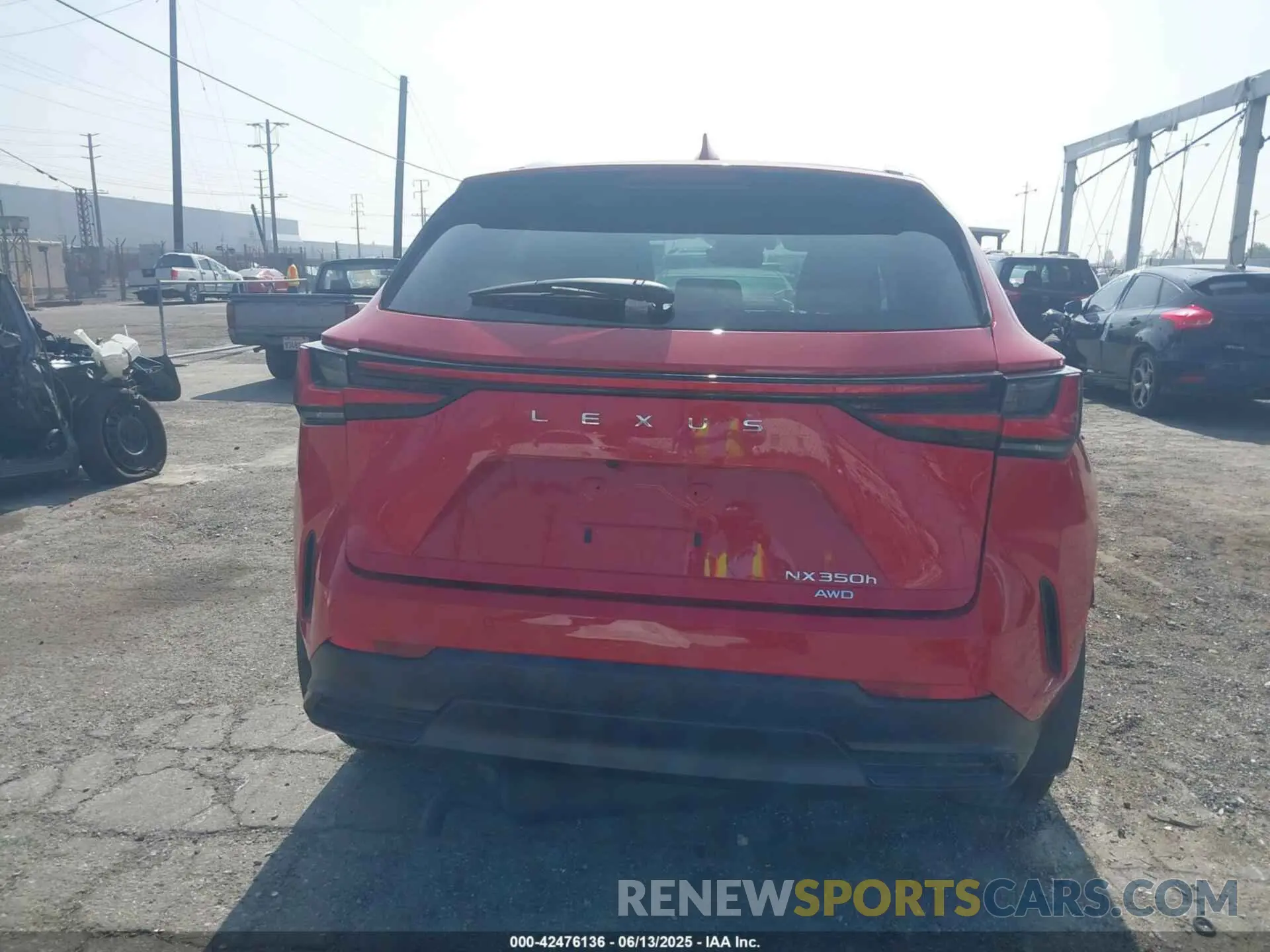 16 Photograph of a damaged car 2T2GKCEZ4SC042046 LEXUS NX 350H 2025