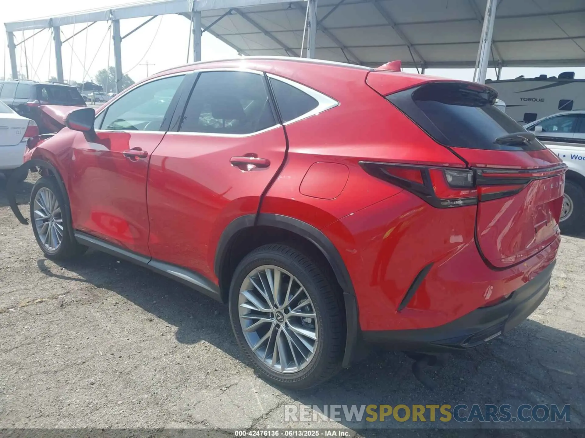 3 Photograph of a damaged car 2T2GKCEZ4SC042046 LEXUS NX 350H 2025