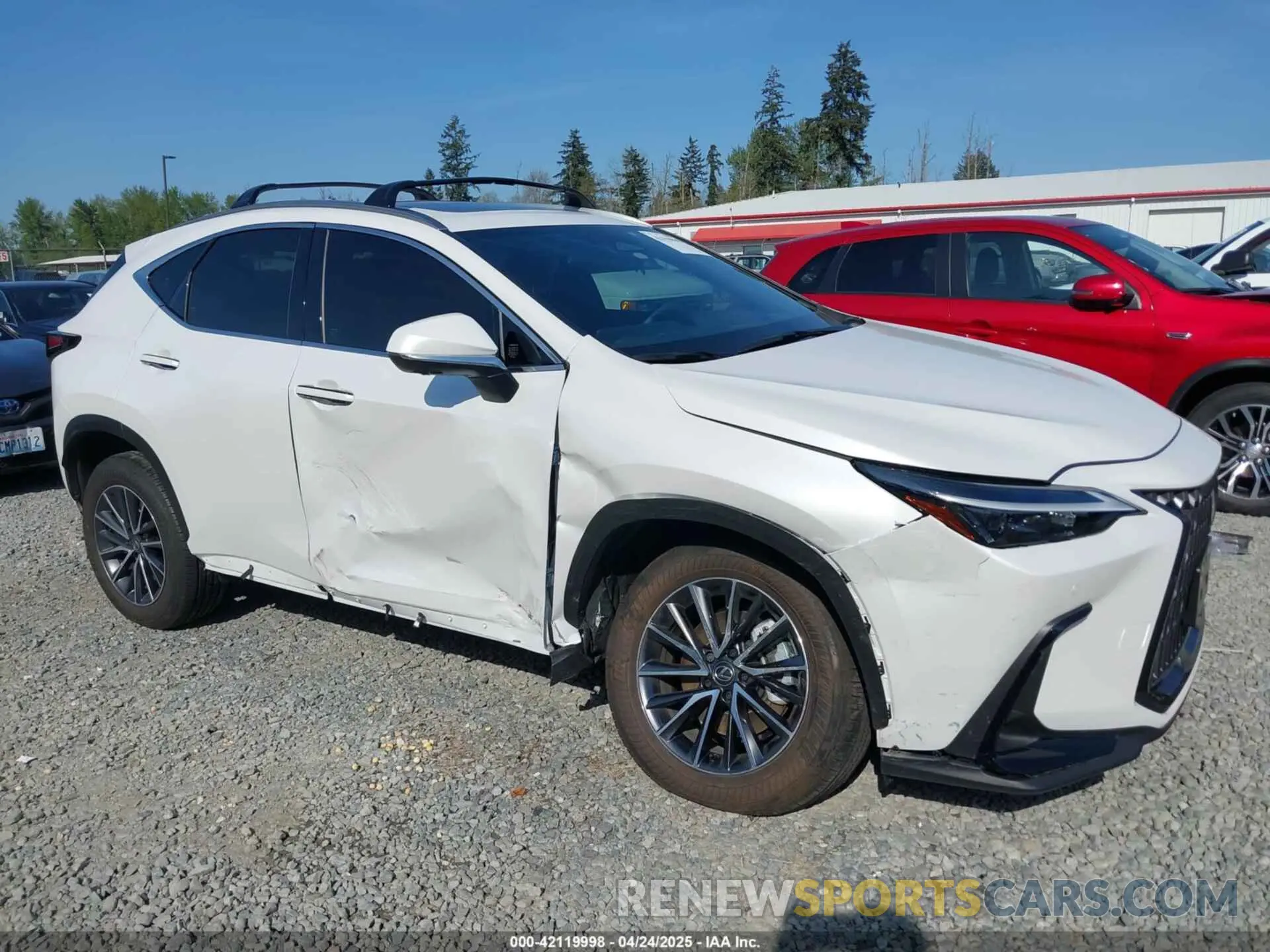 6 Photograph of a damaged car JTJGKCEZ0S5029339 LEXUS NX 350H 2025