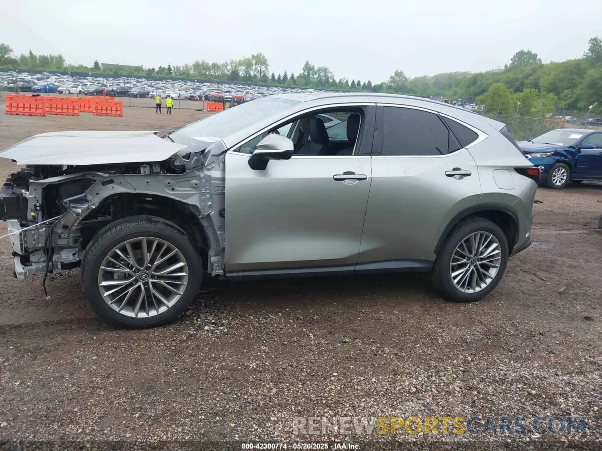 15 Photograph of a damaged car JTJGKCEZ2S2054535 LEXUS NX 350H 2025