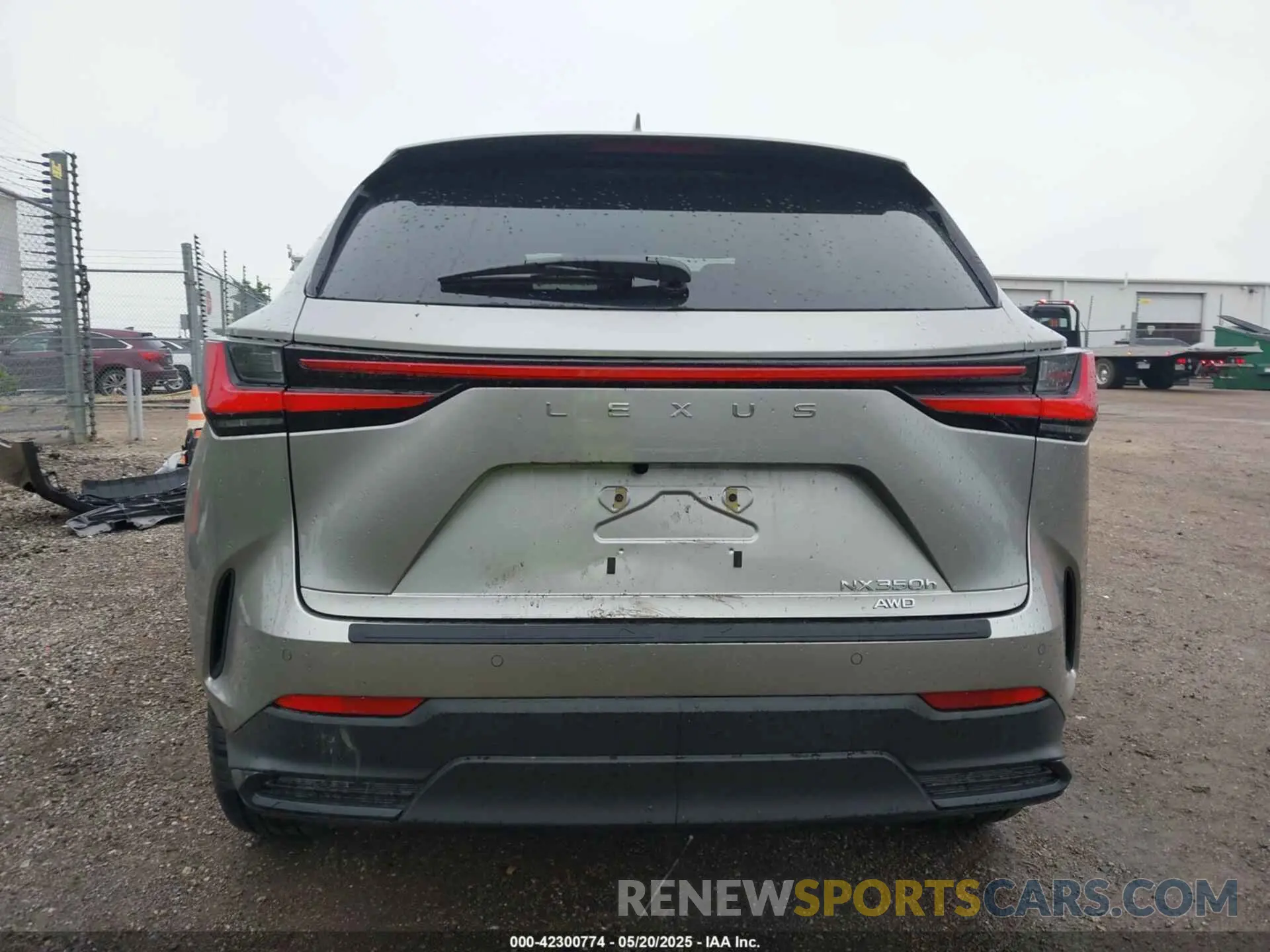 17 Photograph of a damaged car JTJGKCEZ2S2054535 LEXUS NX 350H 2025