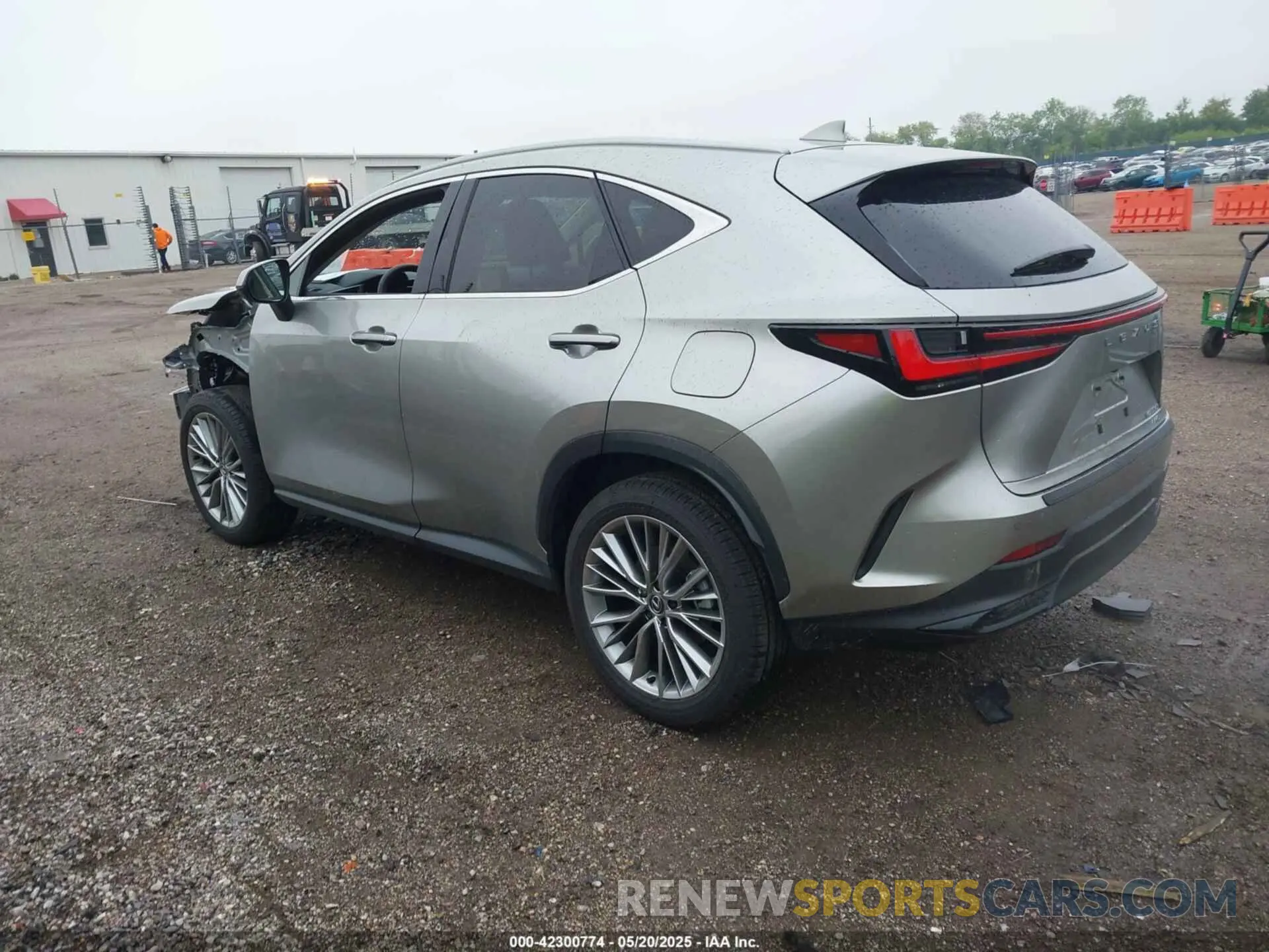 3 Photograph of a damaged car JTJGKCEZ2S2054535 LEXUS NX 350H 2025